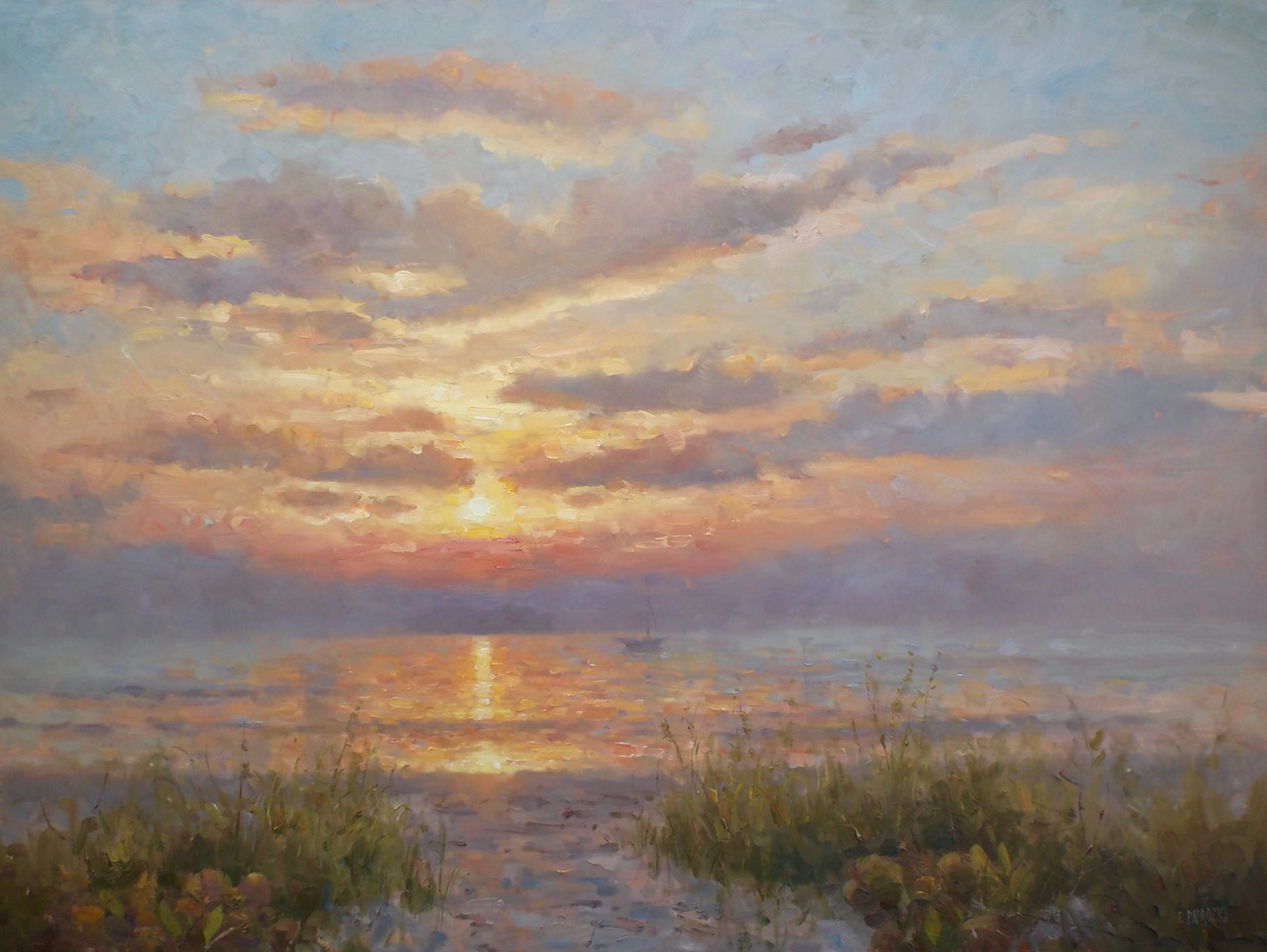 Gulf Sunset by EJ Paprocki