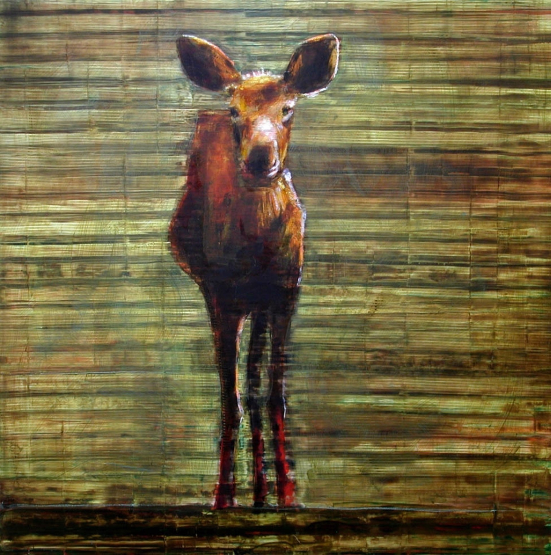 Animal Painting #10-6705 by Les Thomas