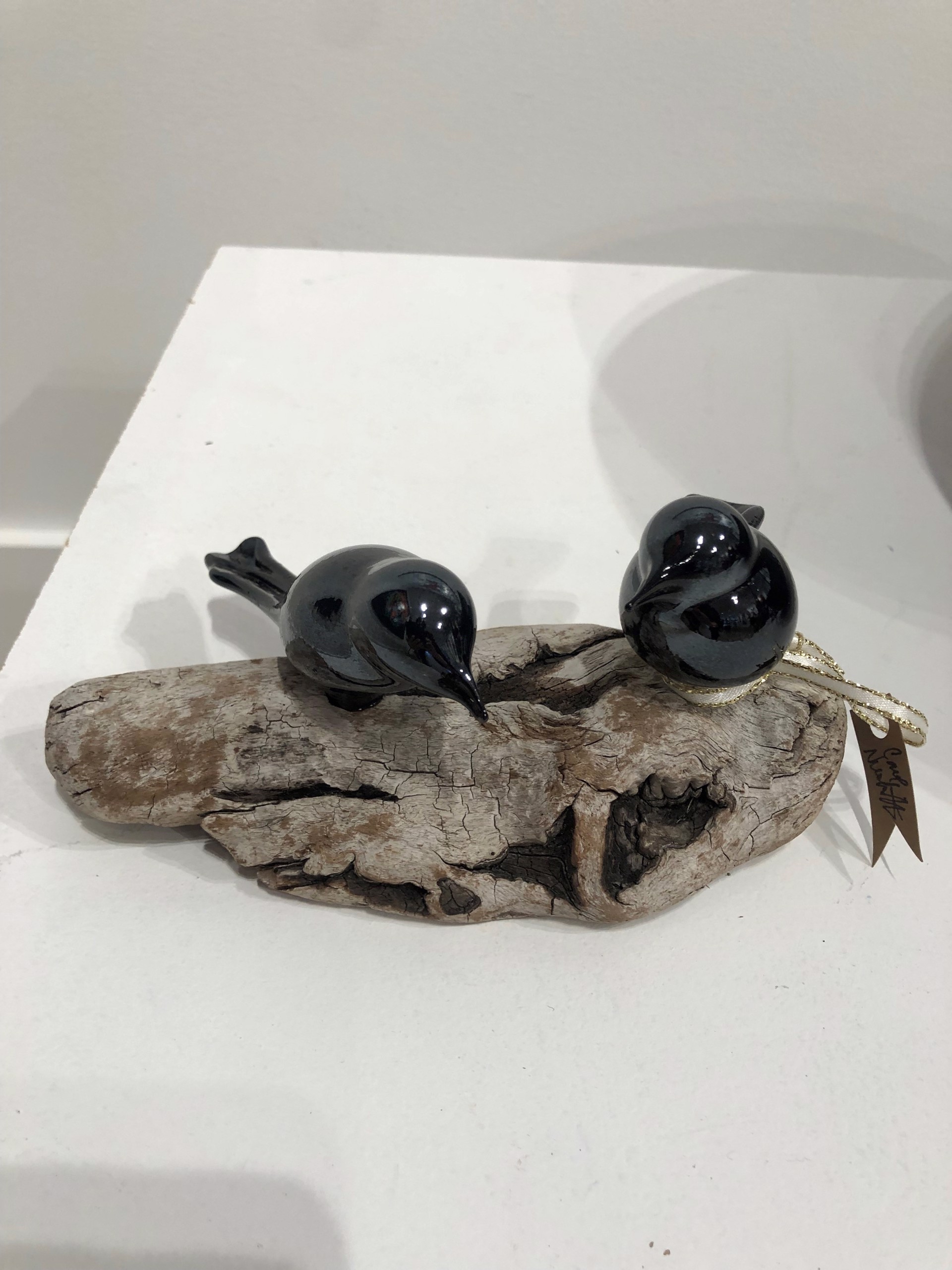2 Black Birds - 203091 by Carol Nesbitt