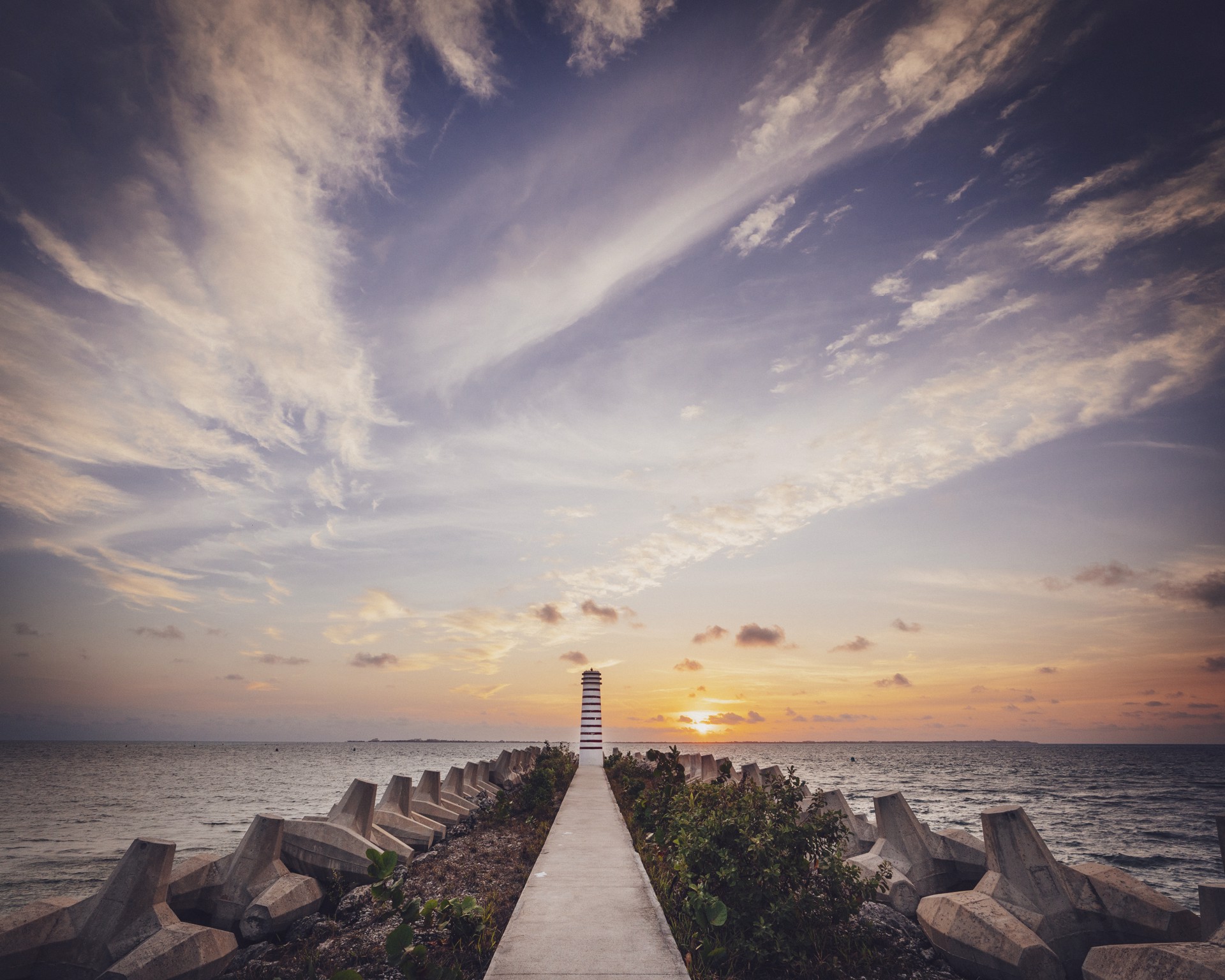 Lighthouse Sunrise by Peter Mendelson