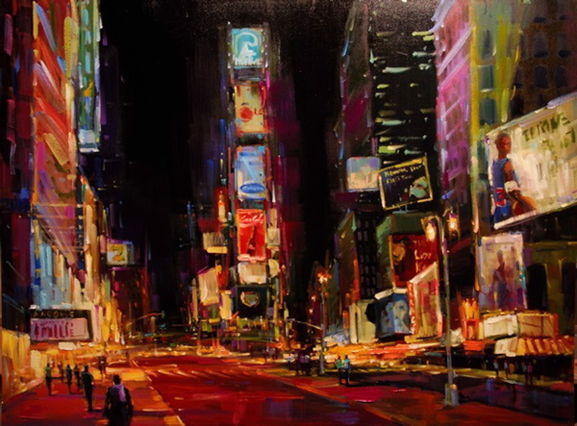 Good Times Square by Michael Flohr