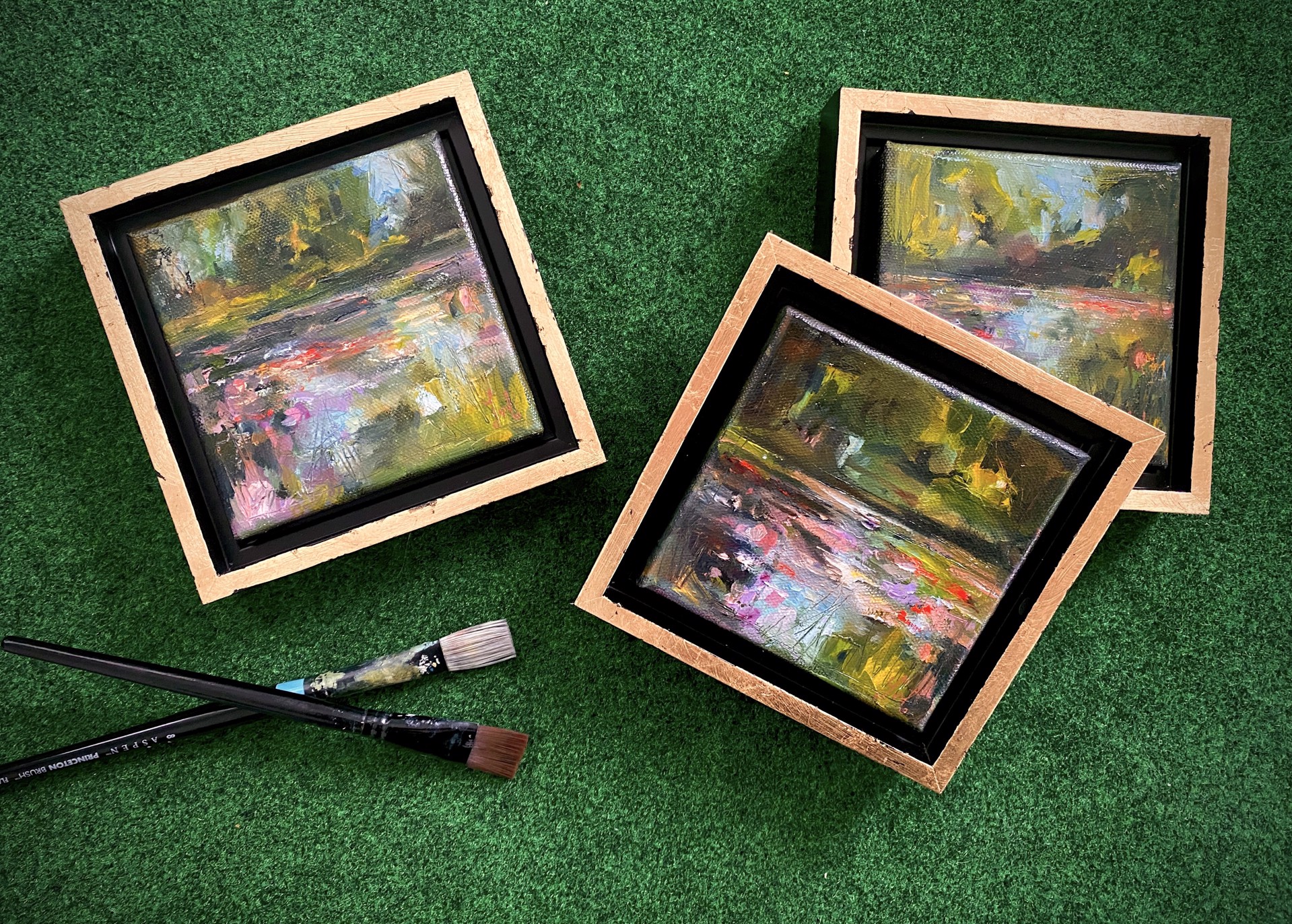 Le Jardin de Monet, I by Leigh Ann Van Fossan