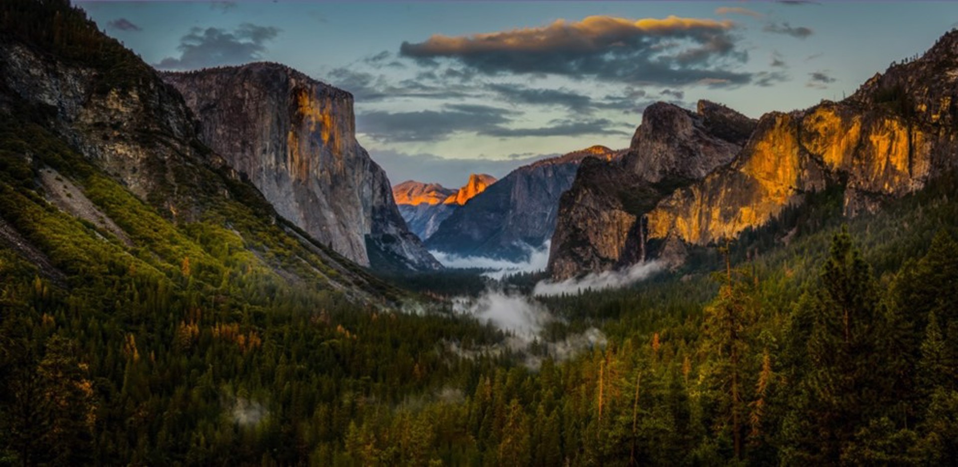 Inspiration Point, Yosemite by Arnold Abelman