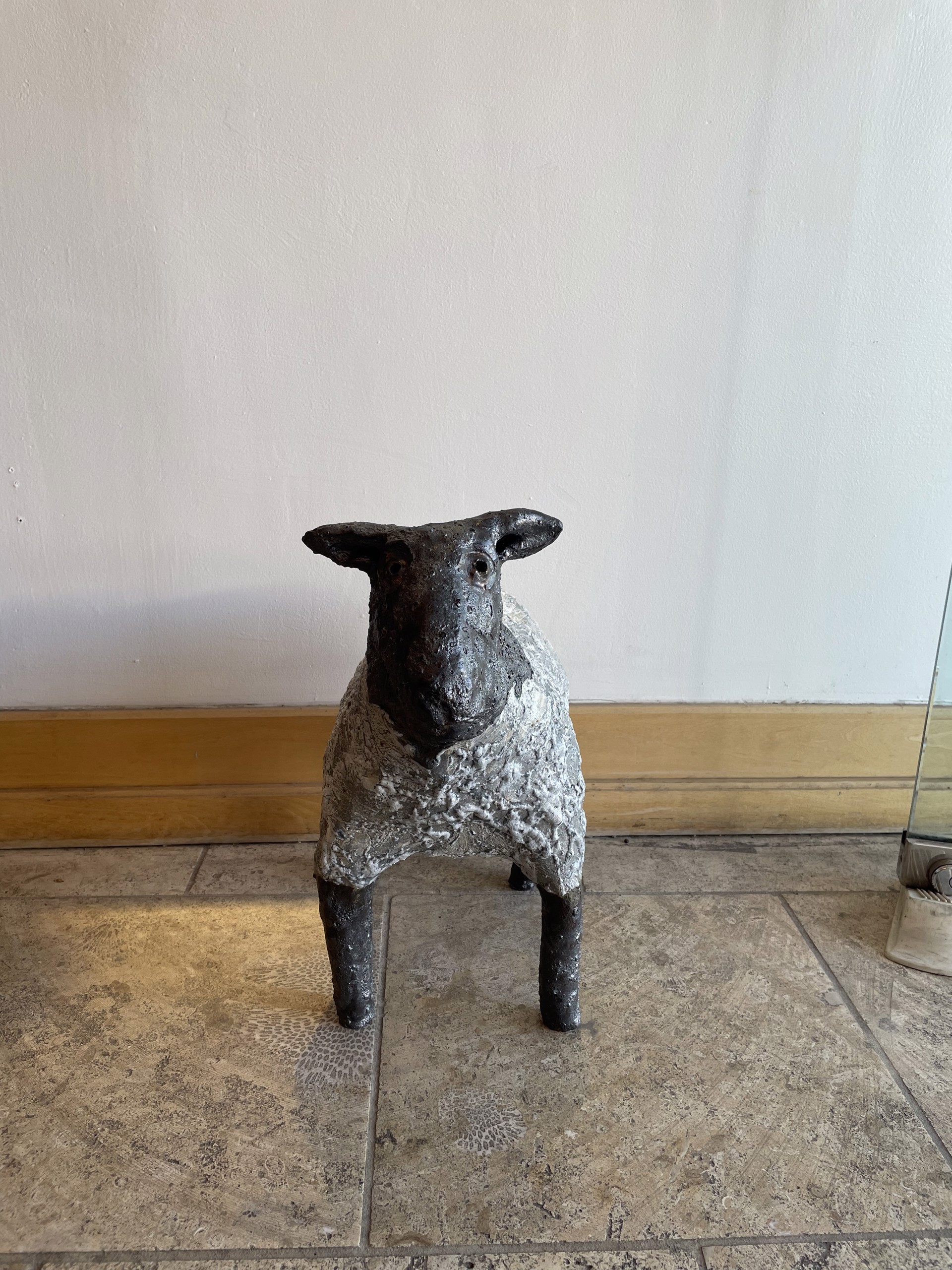 Standing Lamb III by Mark Chatterley