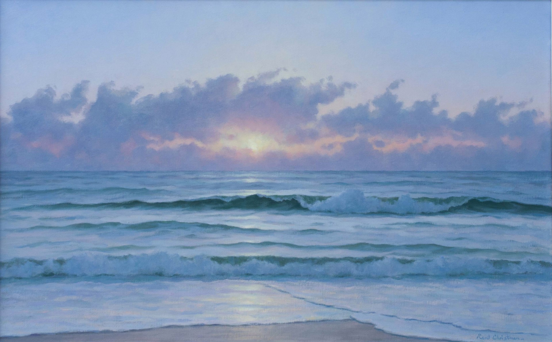Sunrise from the Beach by Reid Christman
