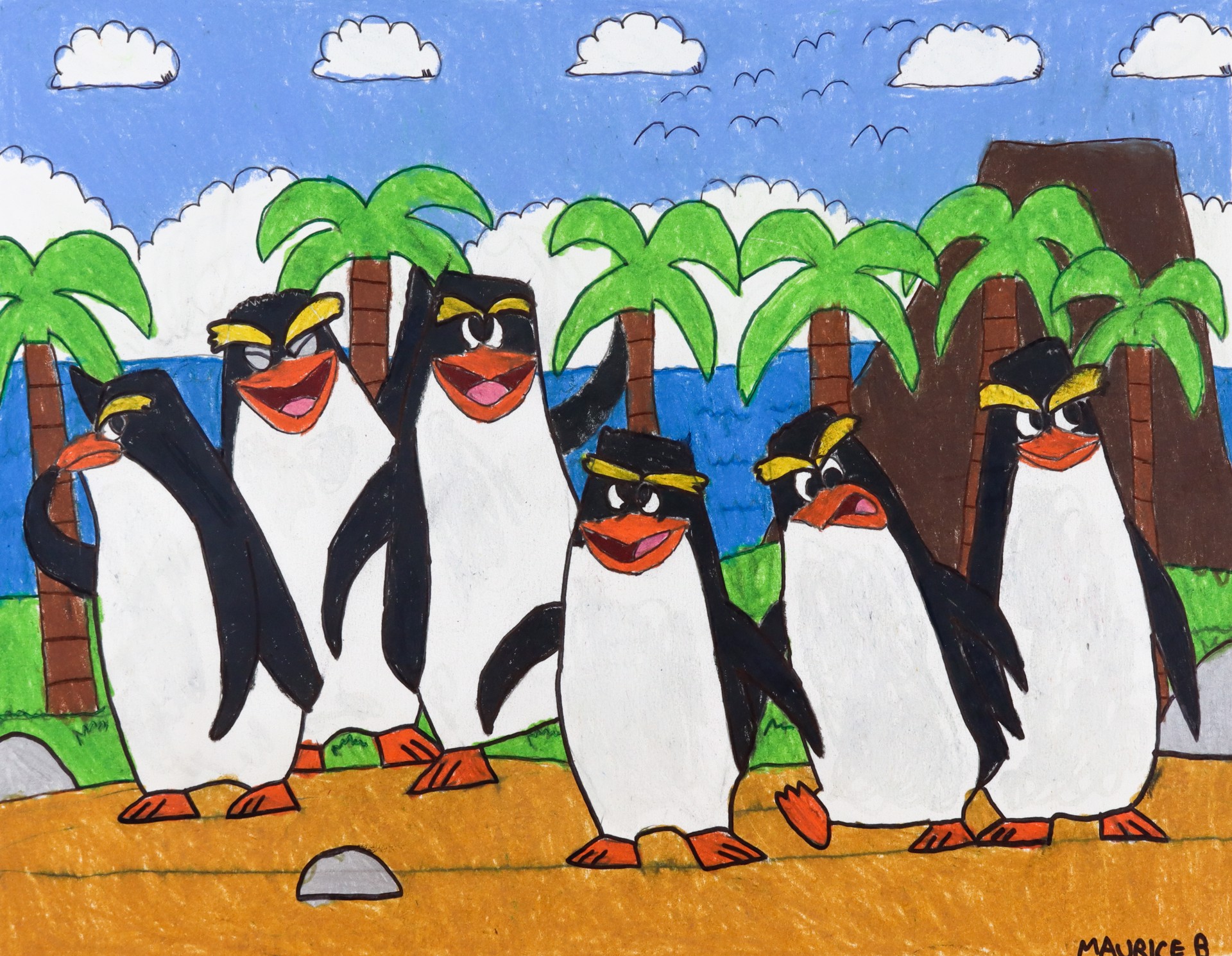Penguins Island by Maurice Barnes