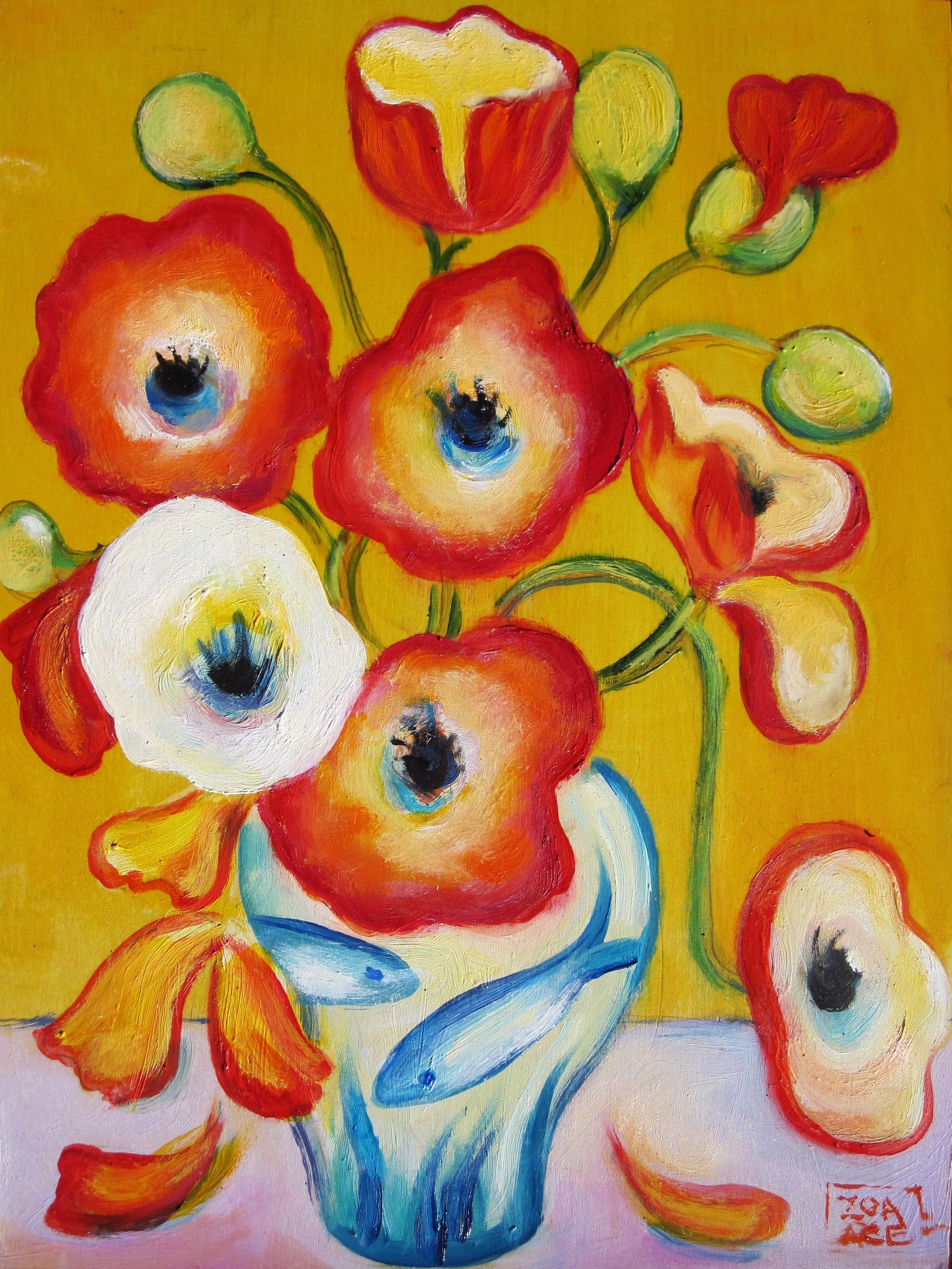 Poppies by Zoa Ace