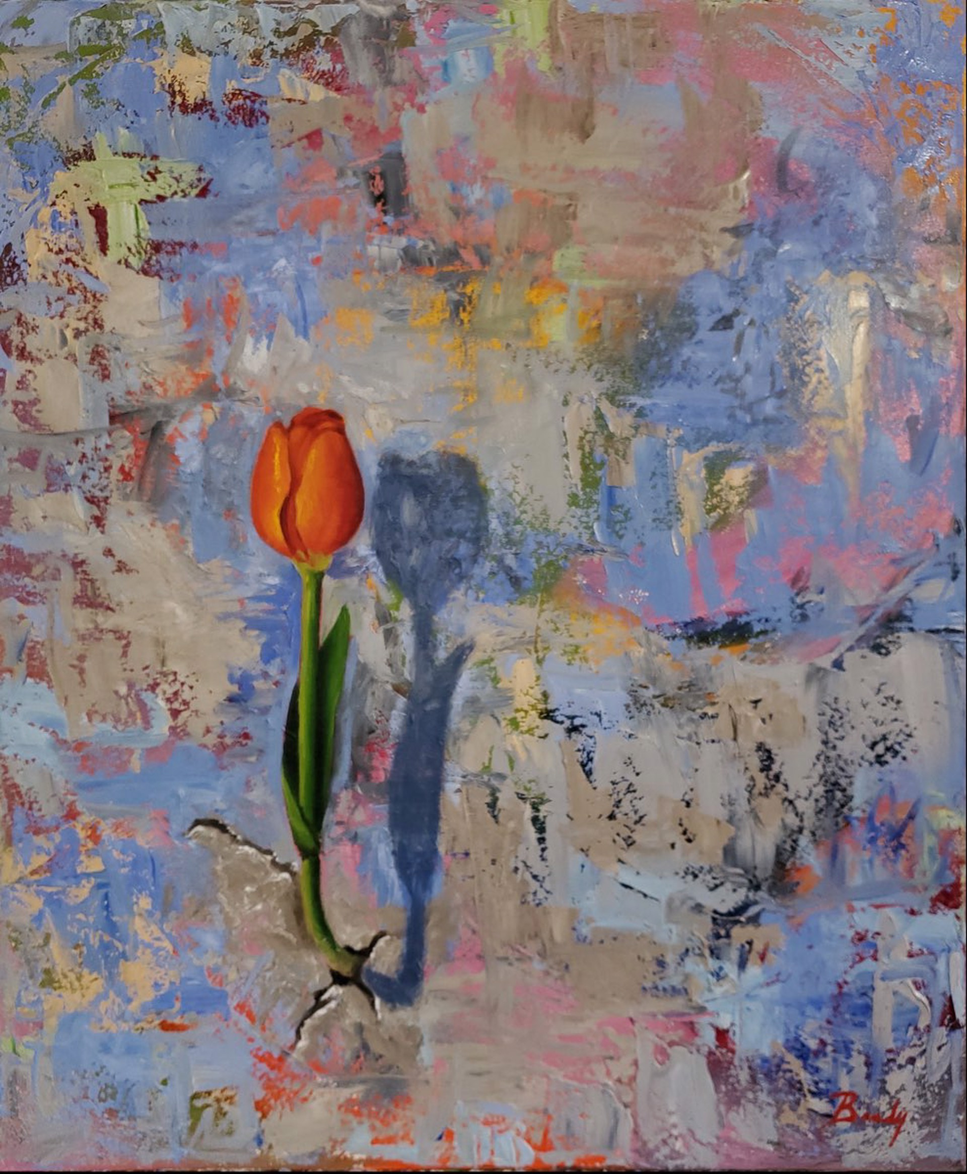 Orange Tulip by Gary Brady