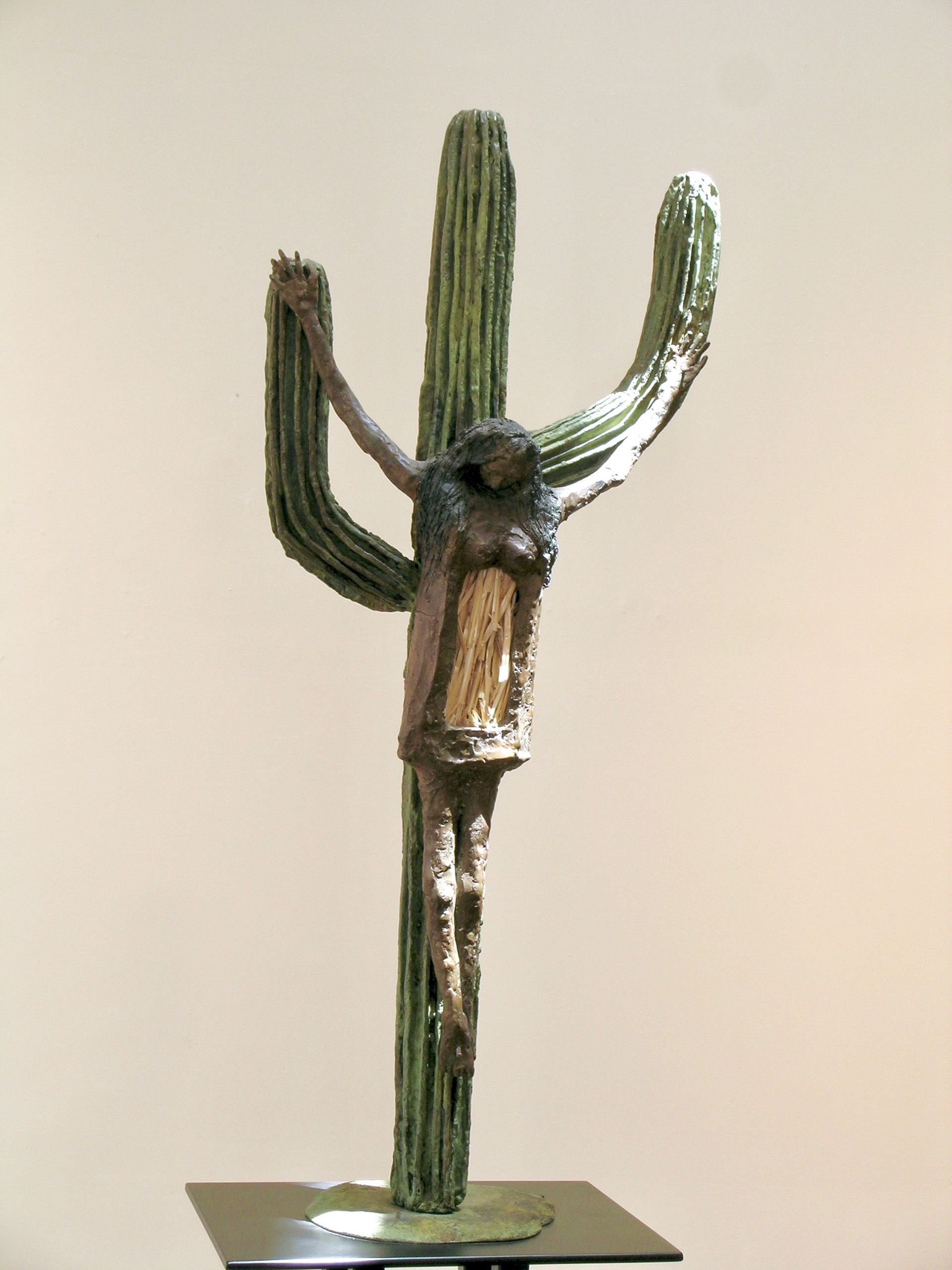 The Crucifixion of Tita (La Crucificion de Tita) by Eduardo Oropeza