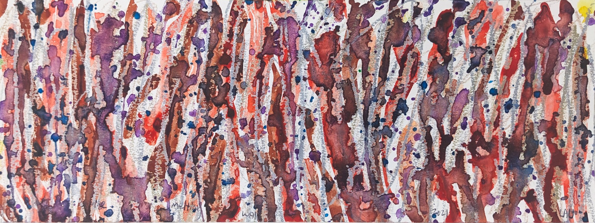the melting wall by Alan Lau | Small Works