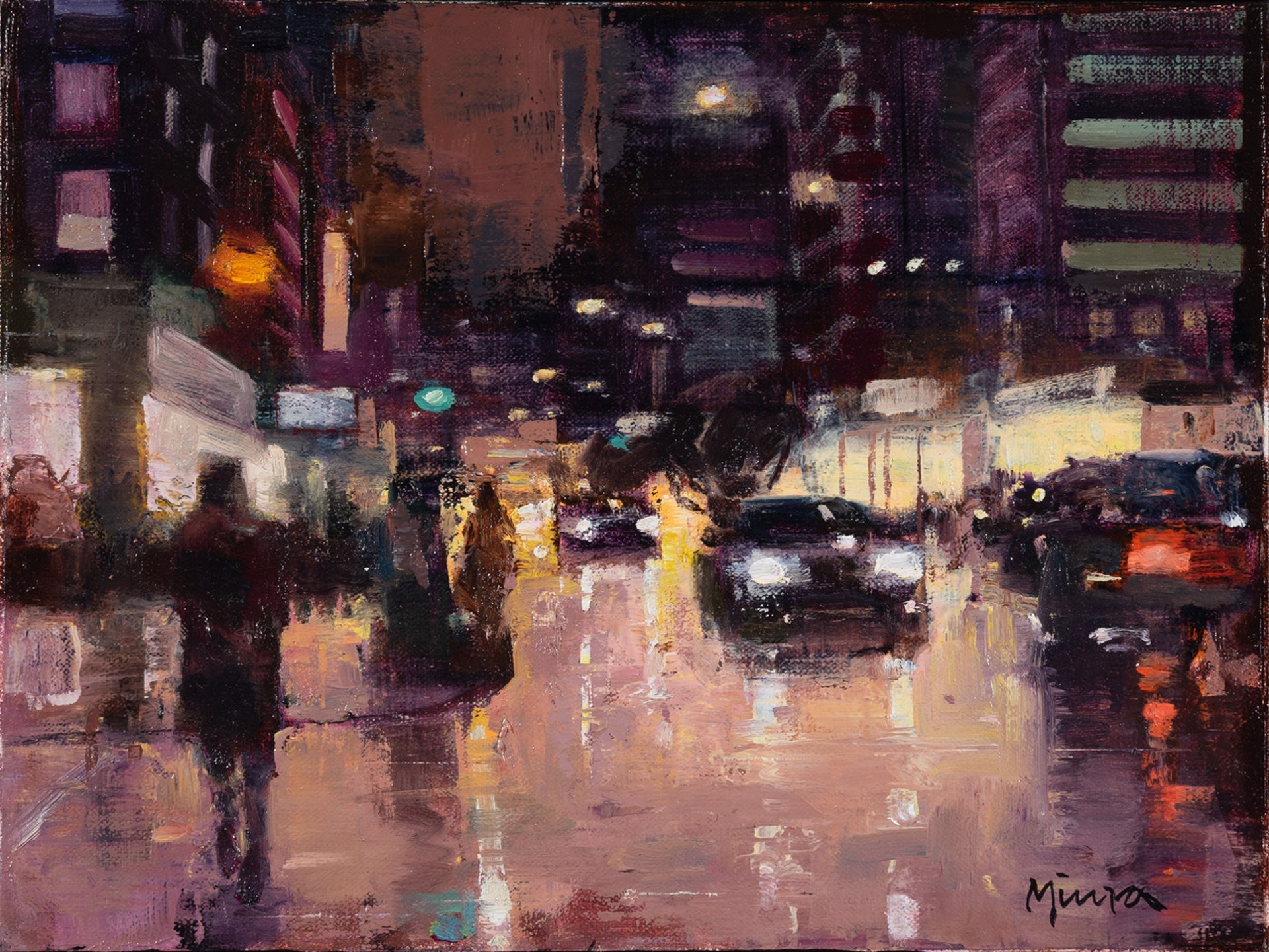 Wet Pavement by Terry Miura
