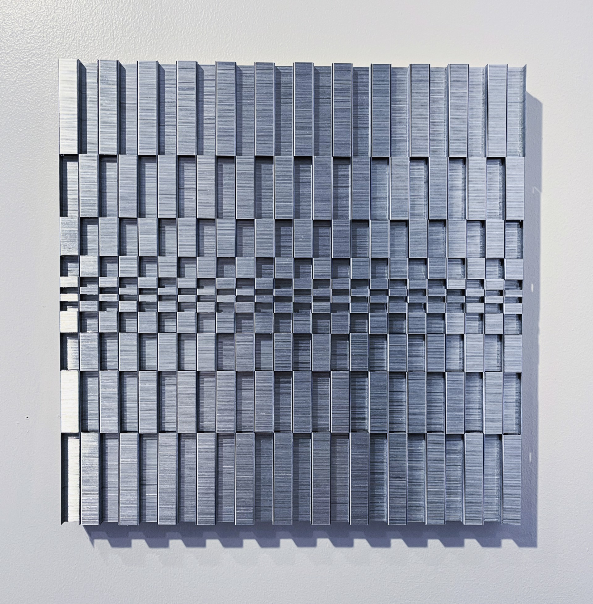 Checkerboard Variation 12x12 No. 2 by Evan Stoler