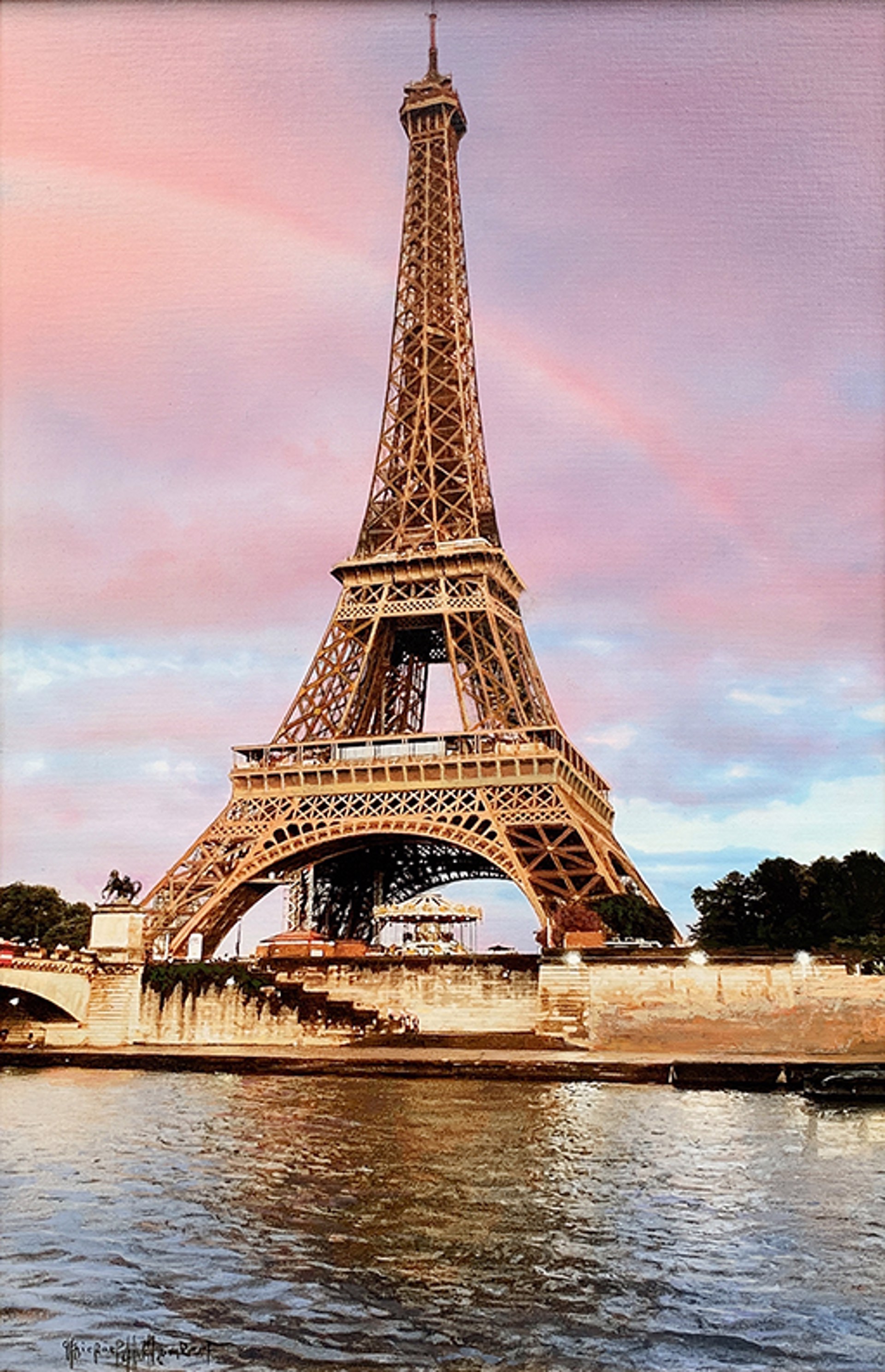 Eiffel and Rainbow by Michael A. F. Gumbert