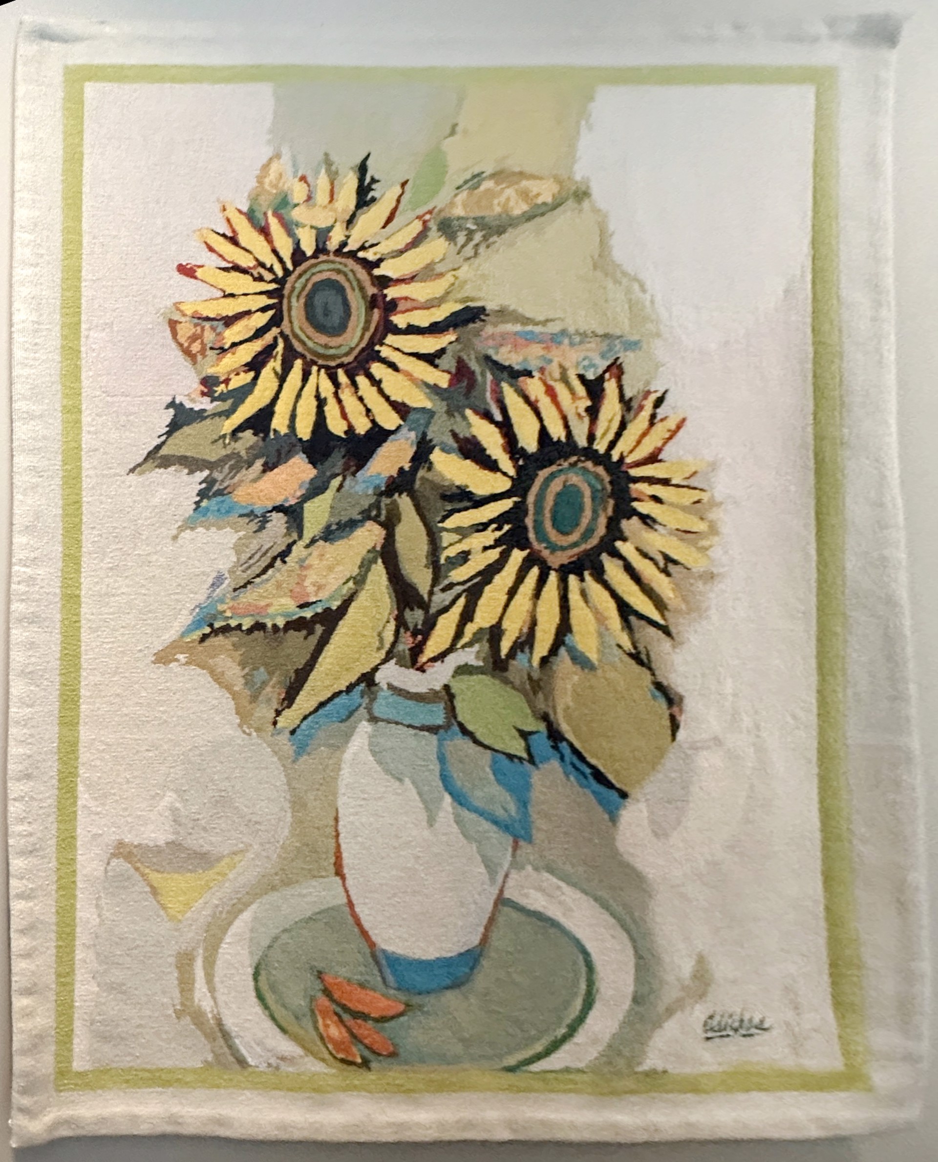 Two Sunflowers by David Adickes