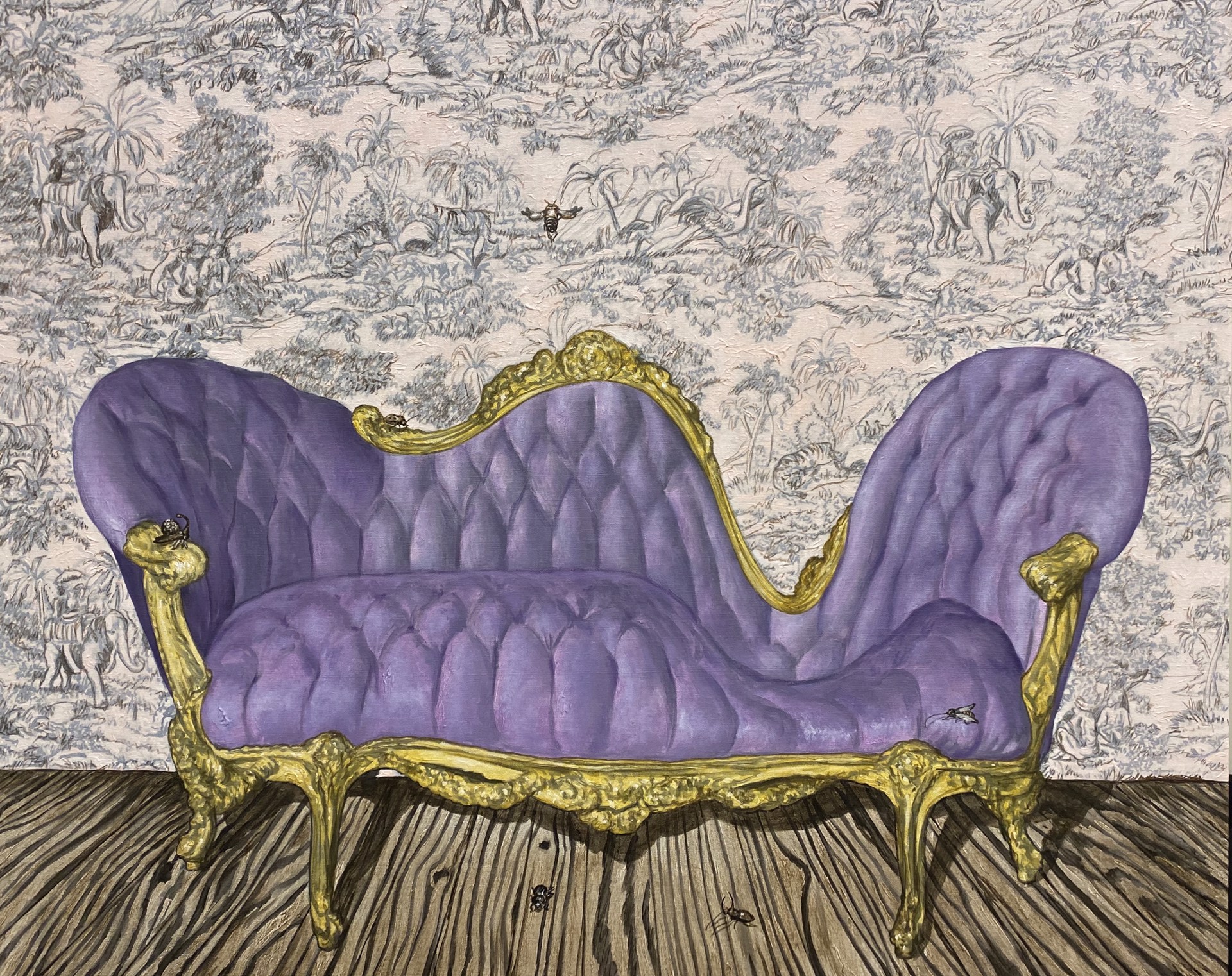 Lavender Furniture by Carlos Gamez de Francisco