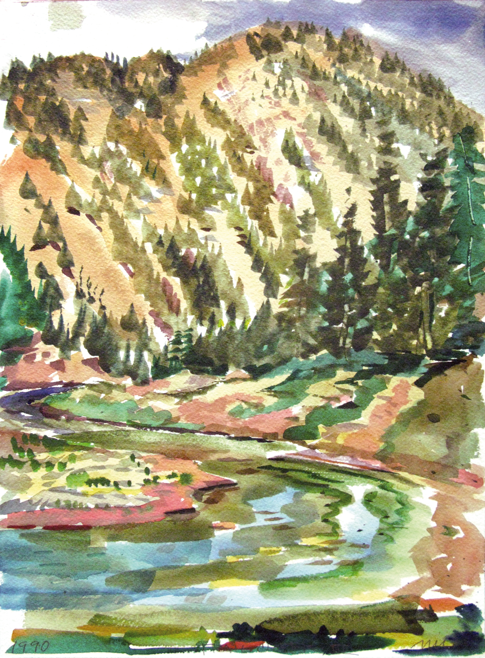Trail Creek III by Don Nice