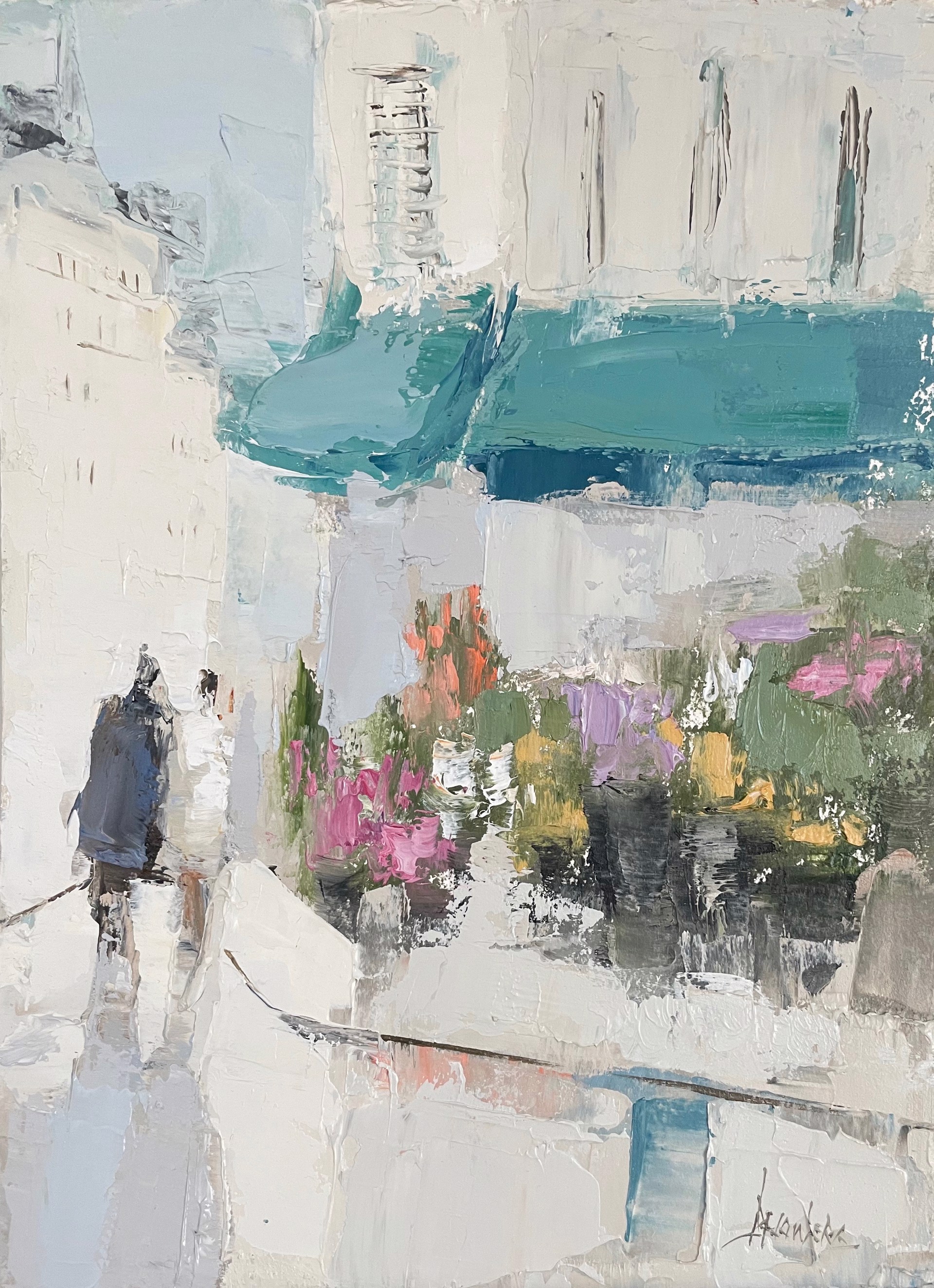 Saturday Morning, Paris by Barbara Flowers