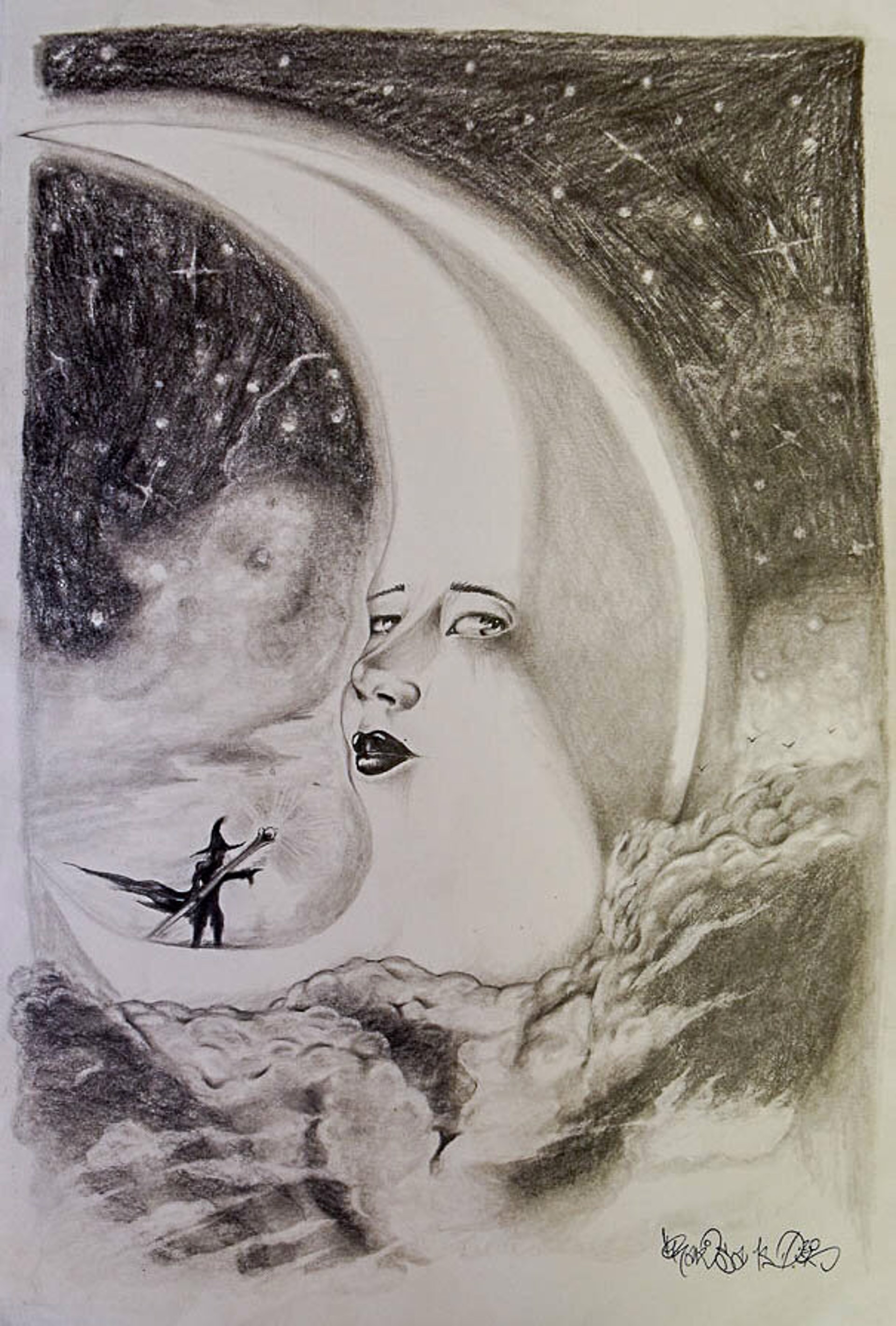 Luna and The Wizard by Anonymous