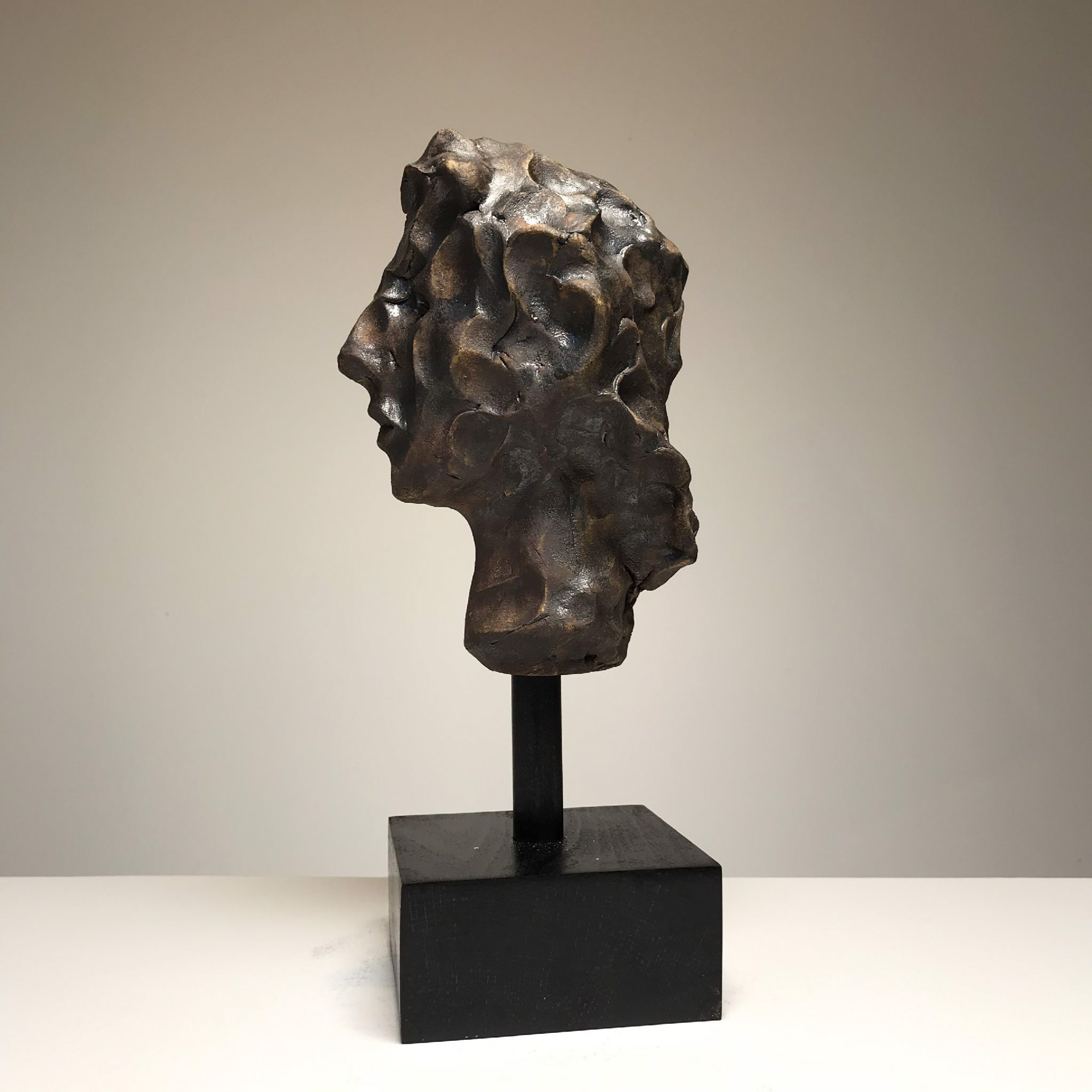 The Calligraphy of a Face 4 by Michael O'Keefe