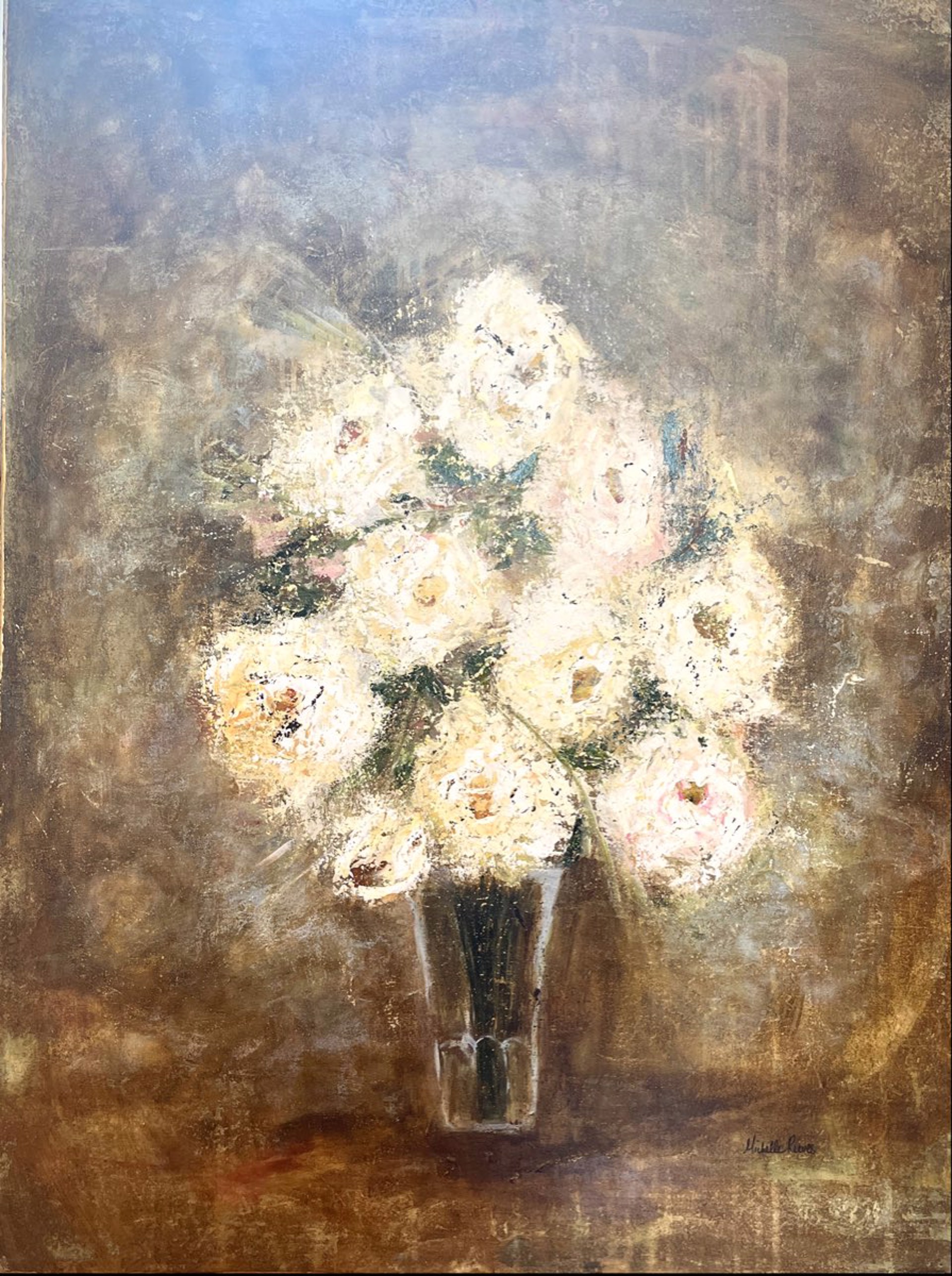 Bronze Peony by Michelle Reeves