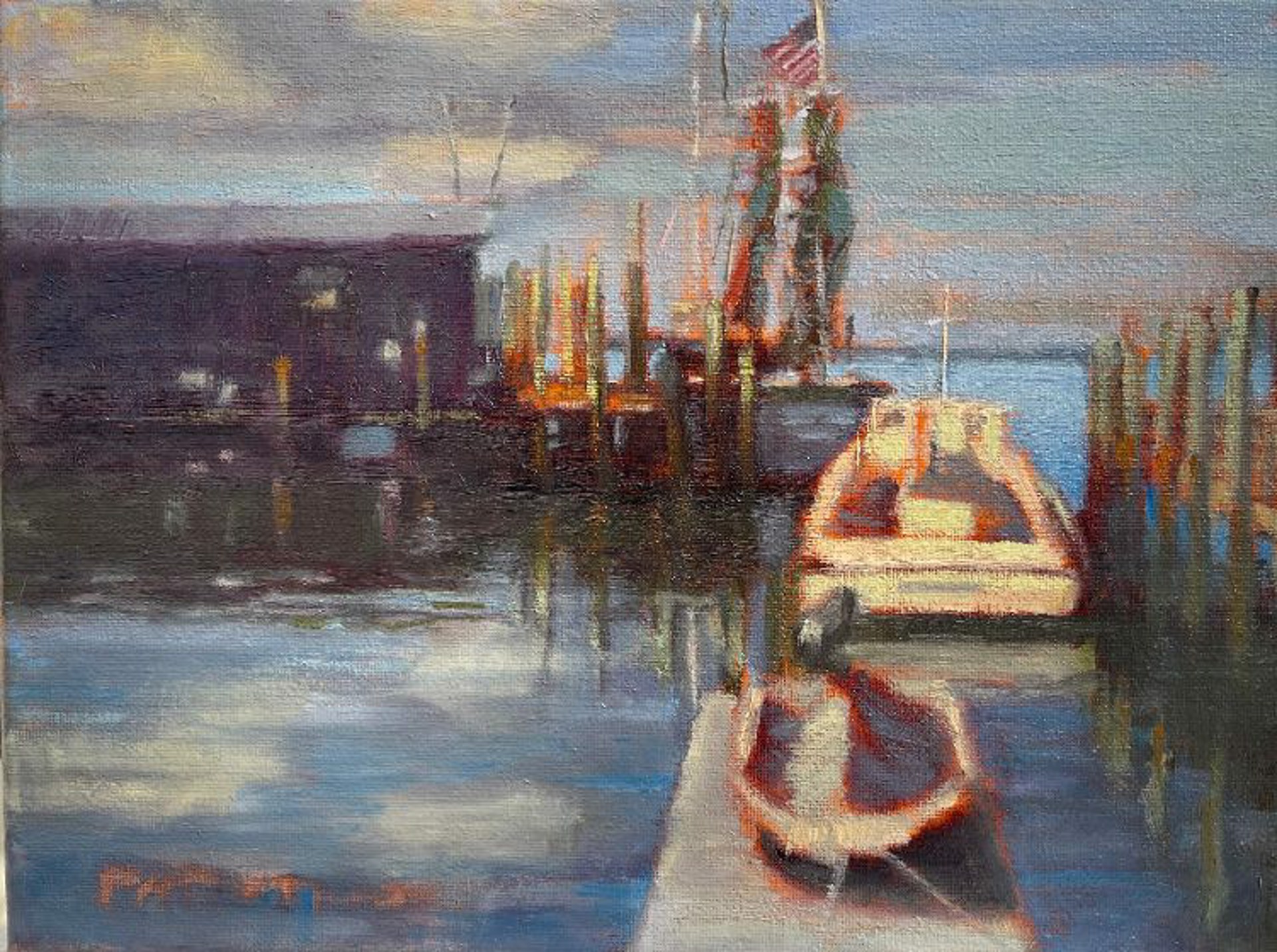 Study for Flotila by Leslie Pratt-Thomas