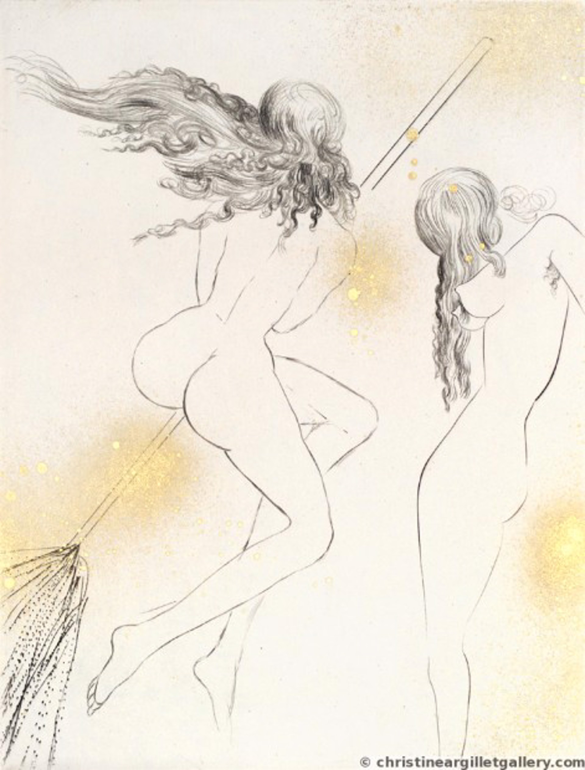 Faust "Witches with Broom" by Salvador Dali