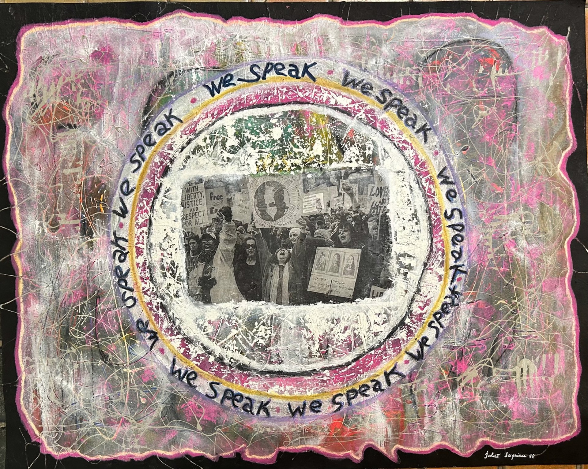"We Speak" by Juliet Seignious