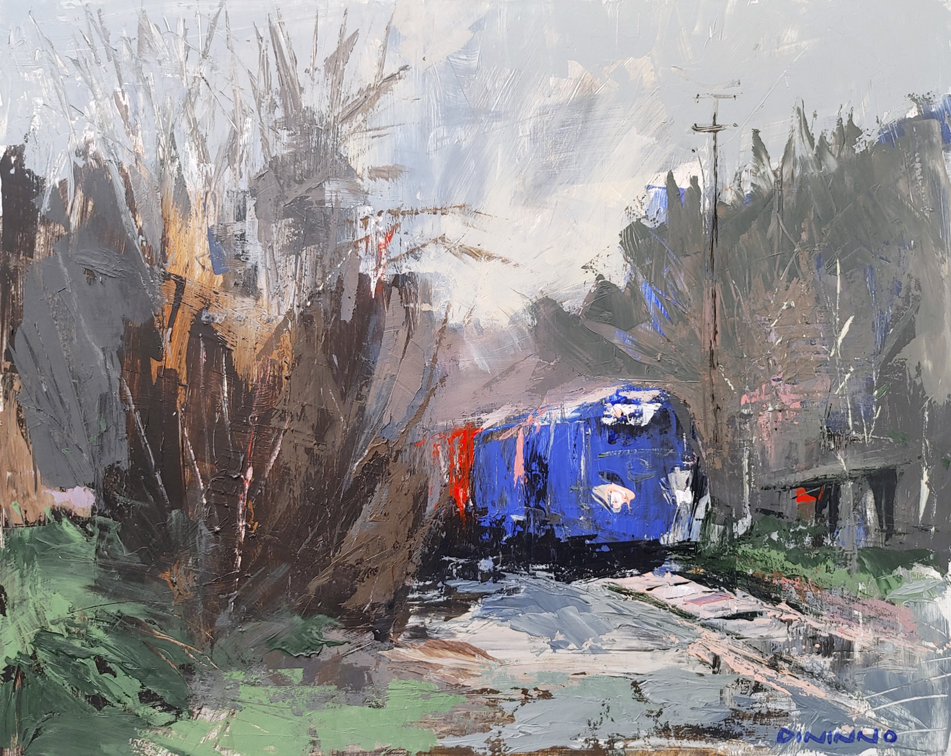 Blue Train by Steve Dininno