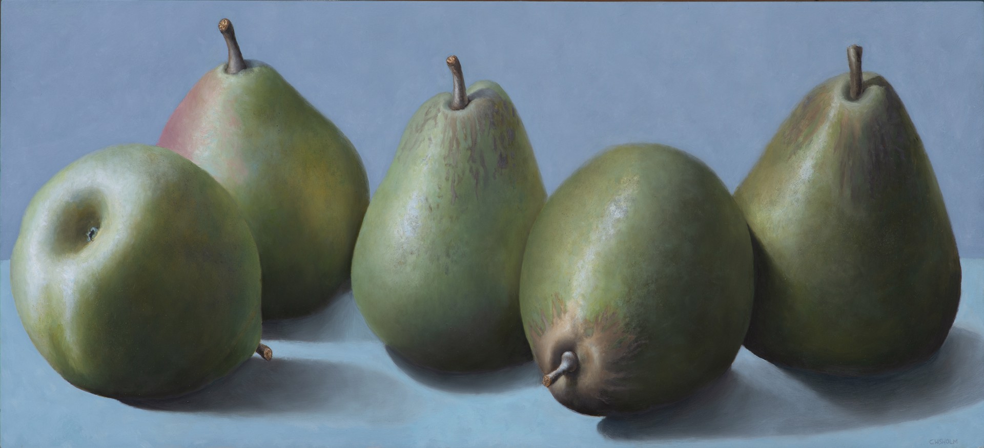 Pear Gathering by Bill Chisholm