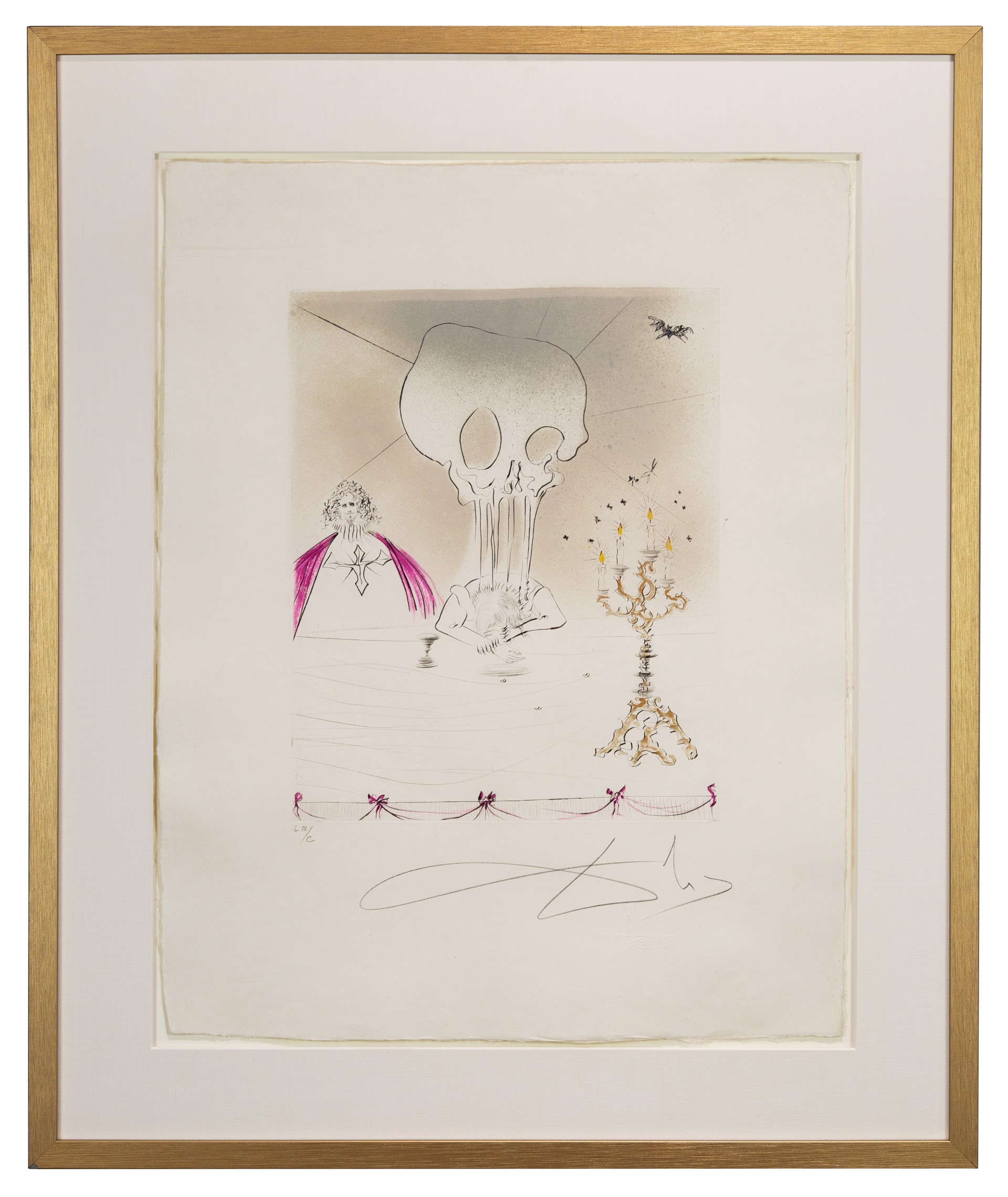Don Juan “Le Banquet  LIX/C” by Salvador Dalí