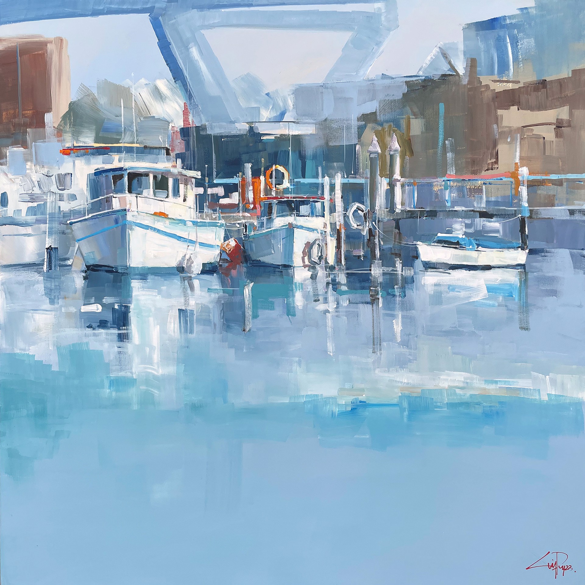 Blue Stripes, Pyrmont by Craig Penny