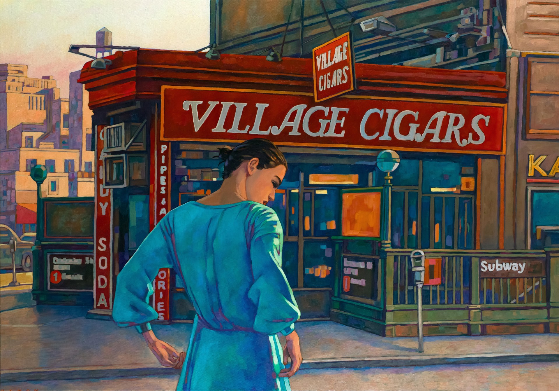 Village Cigars by Miles Hyman