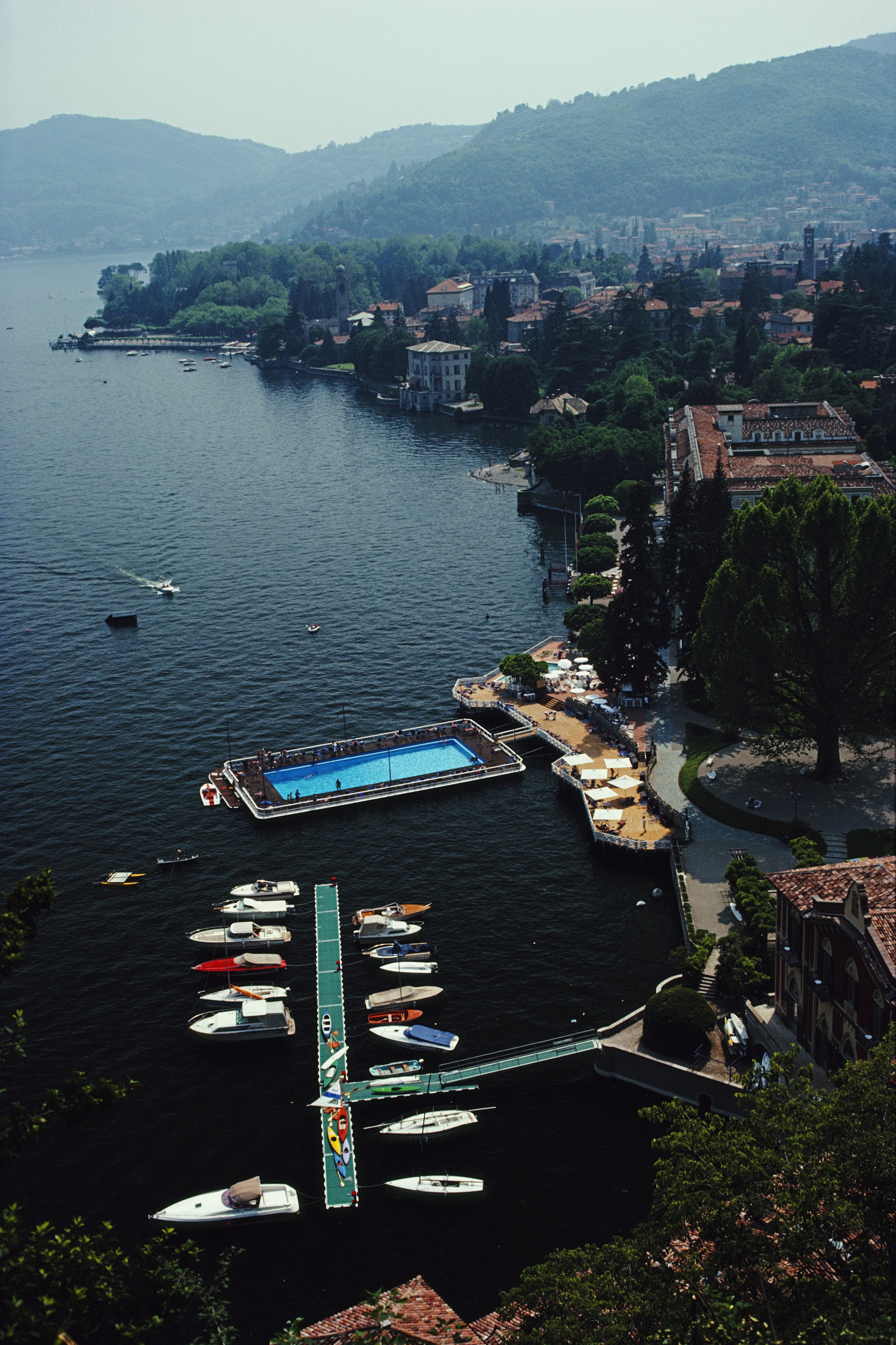 Hotel On Lake Como by Slim Aarons