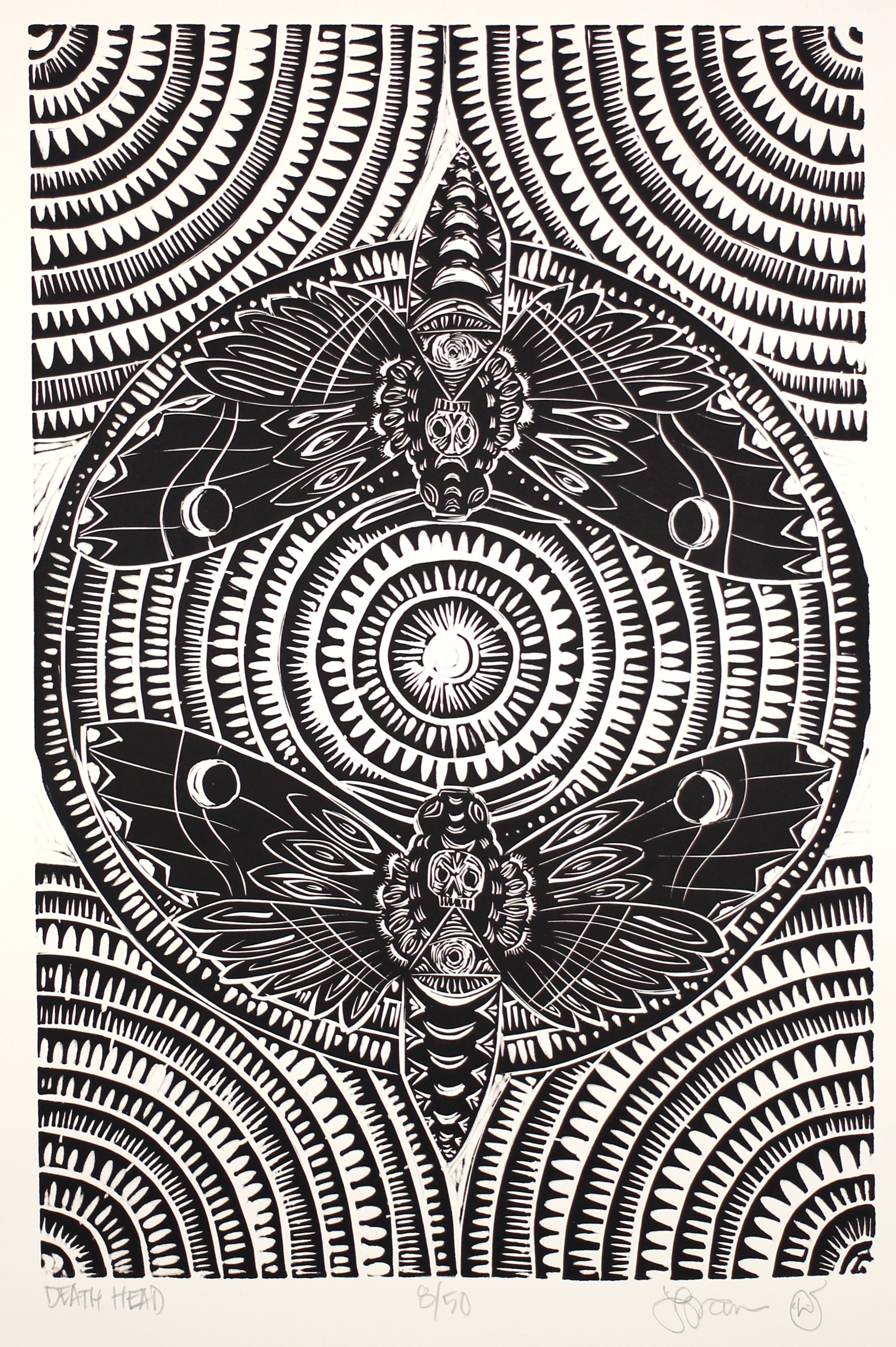 Death Head by Luis Garcia