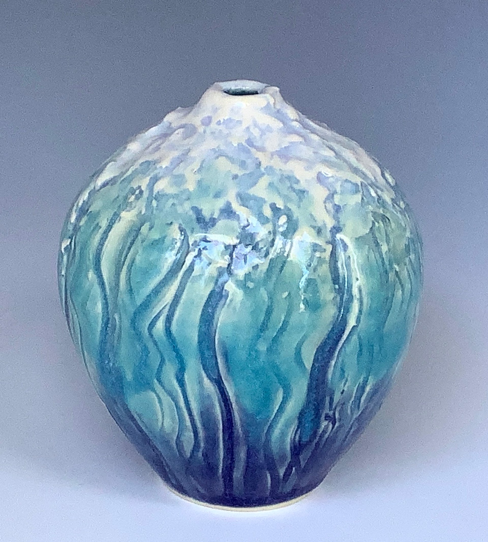 Small Ocean Vase by Marty Biernbaum