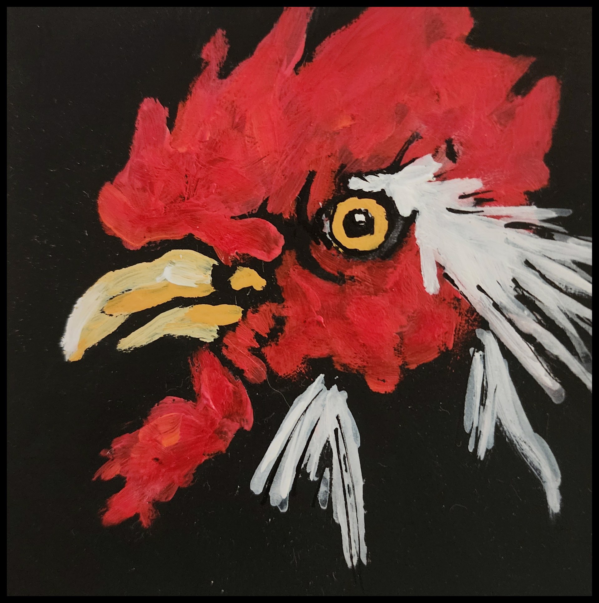 CHARLIE WHITE FEATHERS by Charleen Martin