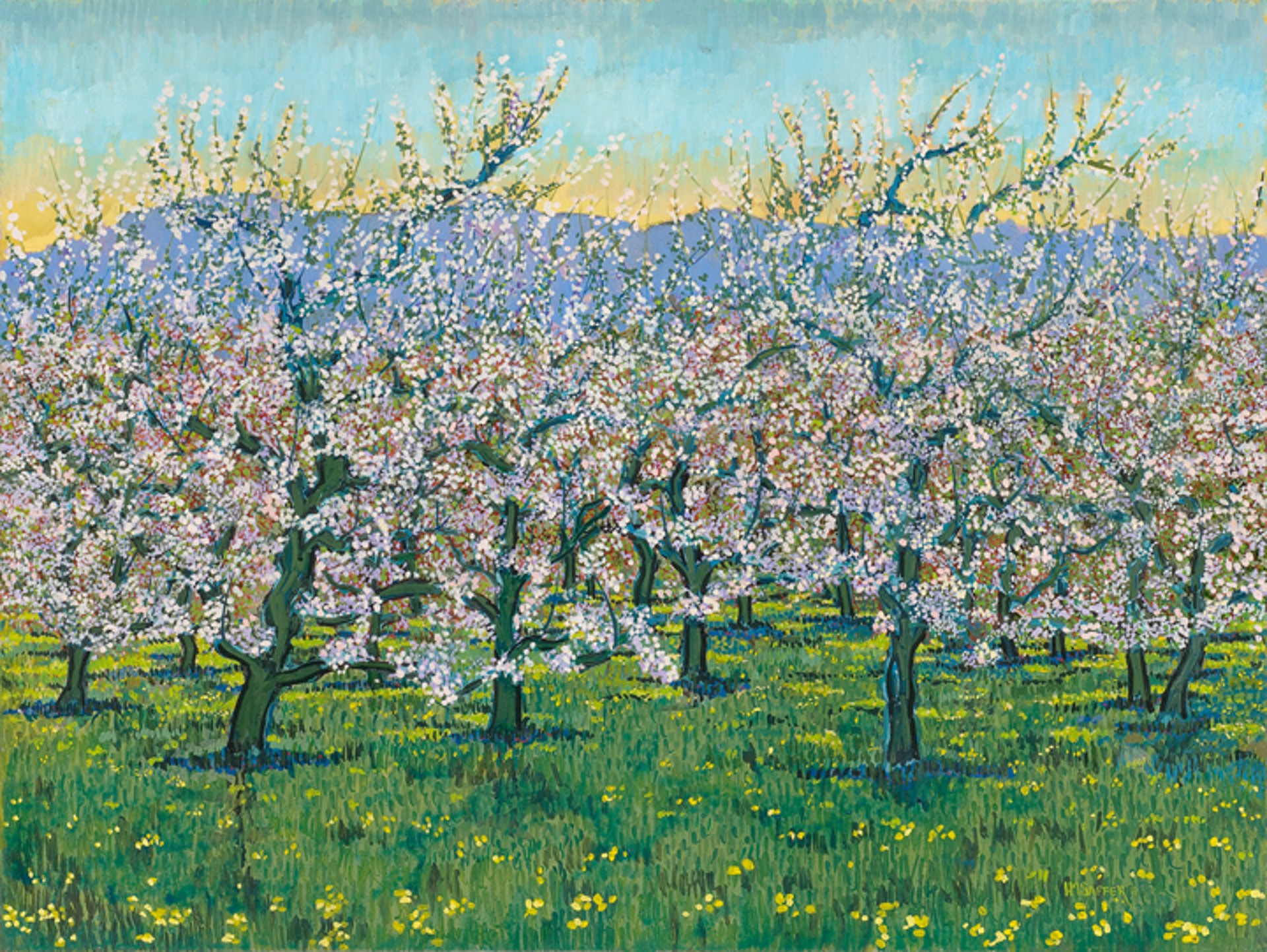 Orchard on Route 9 by H.M. Saffer II