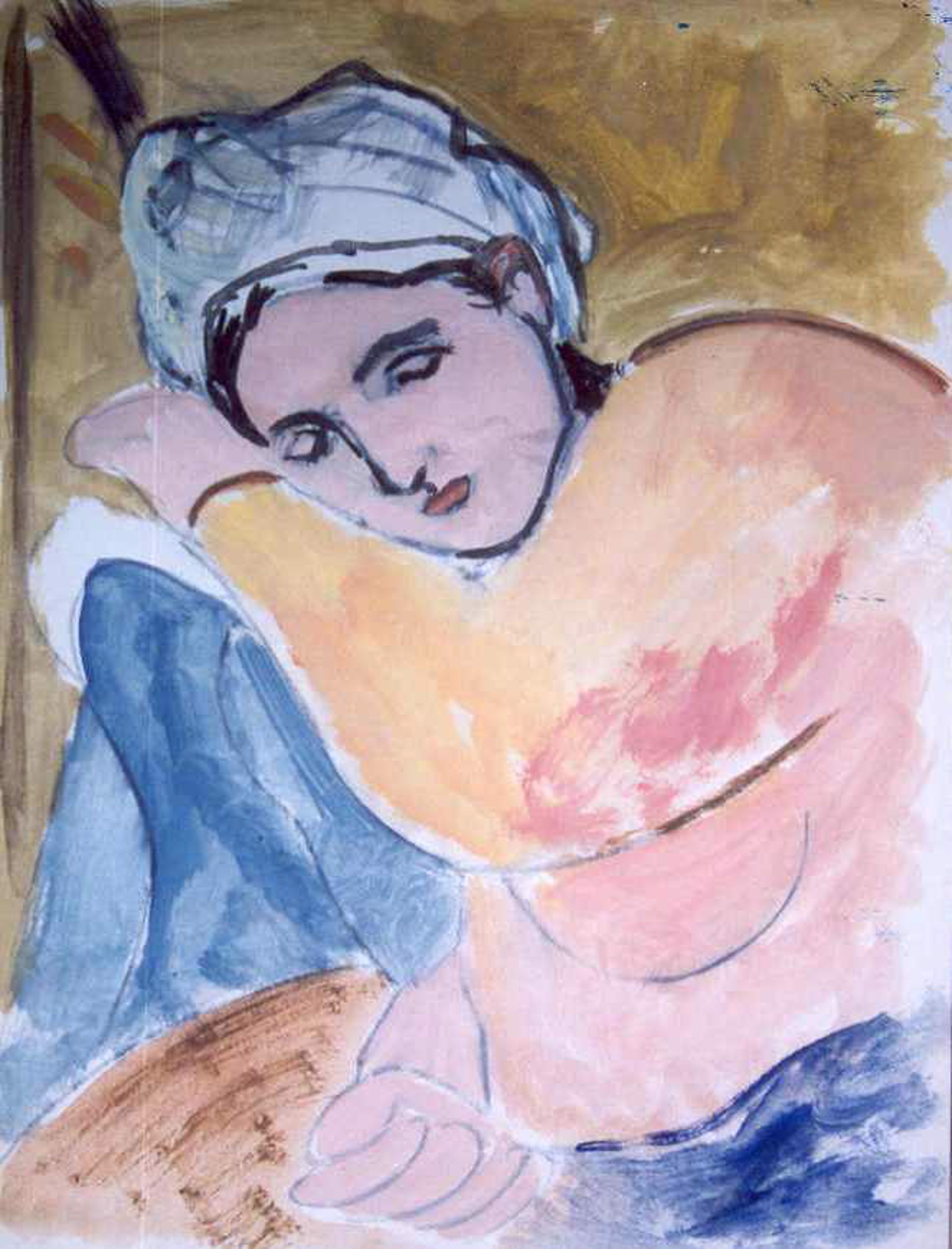 Sleeping Woman by Anna Walinska