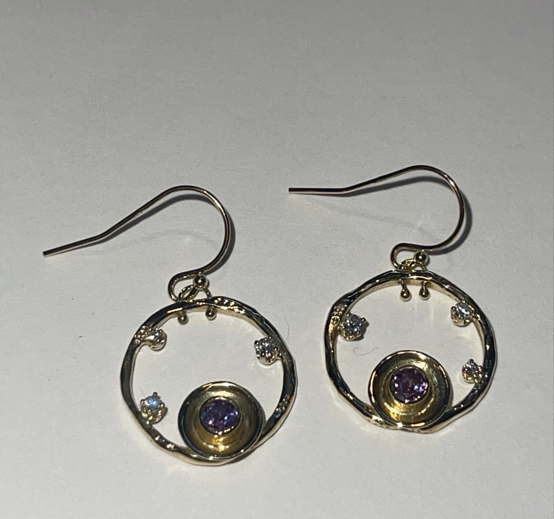 Glitter Trail Earrings by Kristen Baird