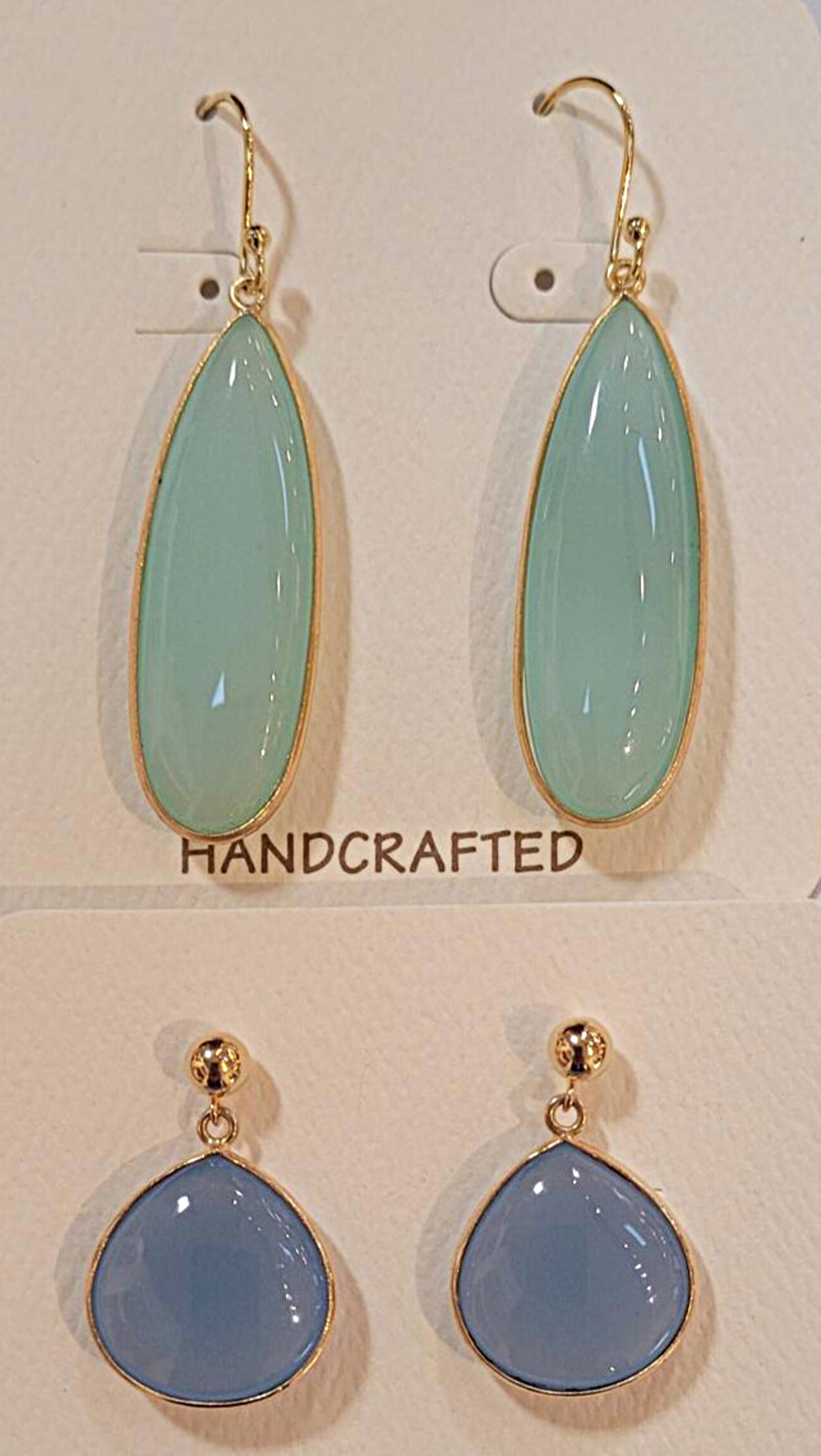 Earrings - Chalcedony Assorted by Bonnie Jaus