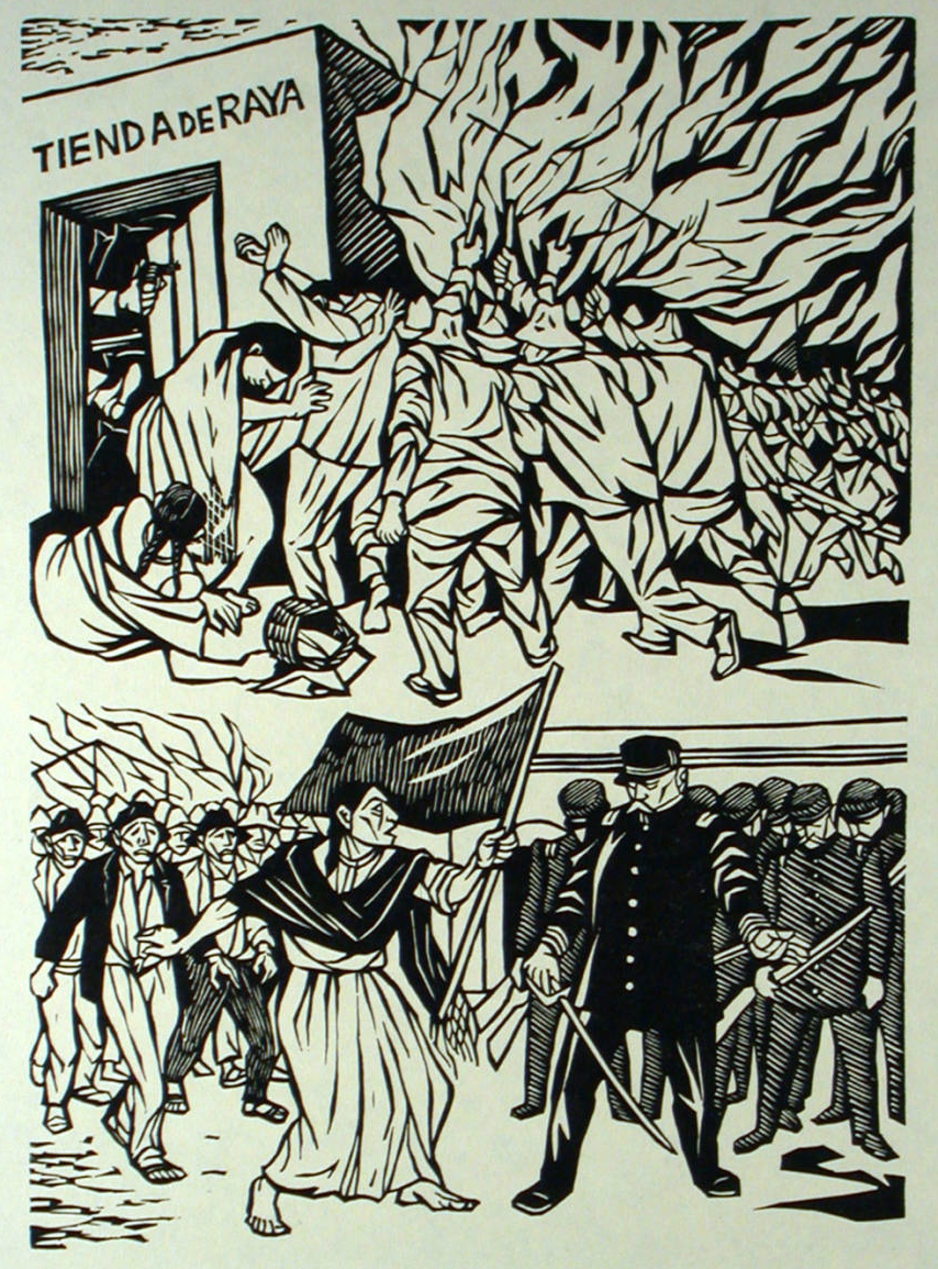 La Huelga de Rio Blanco: los Obreros Textiles se Lanzan a la Lucha. 7 de Enero de 1907. by Fernando Castro Pacheco