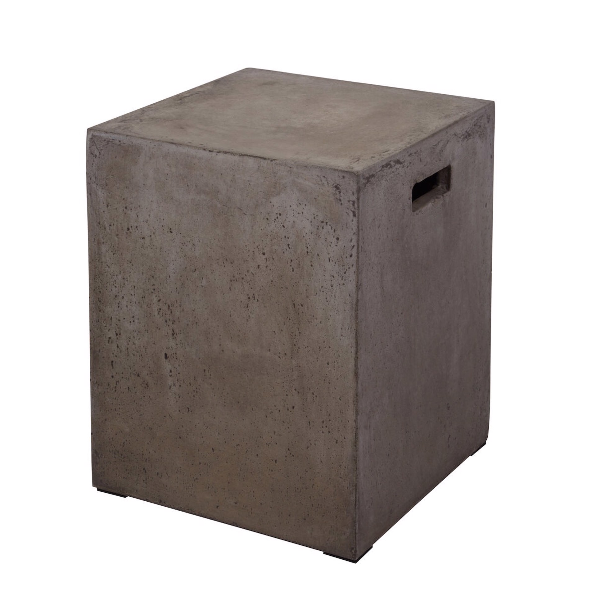 Concrete Pedestal - Small by Indigo Desert Ranch - Furniture