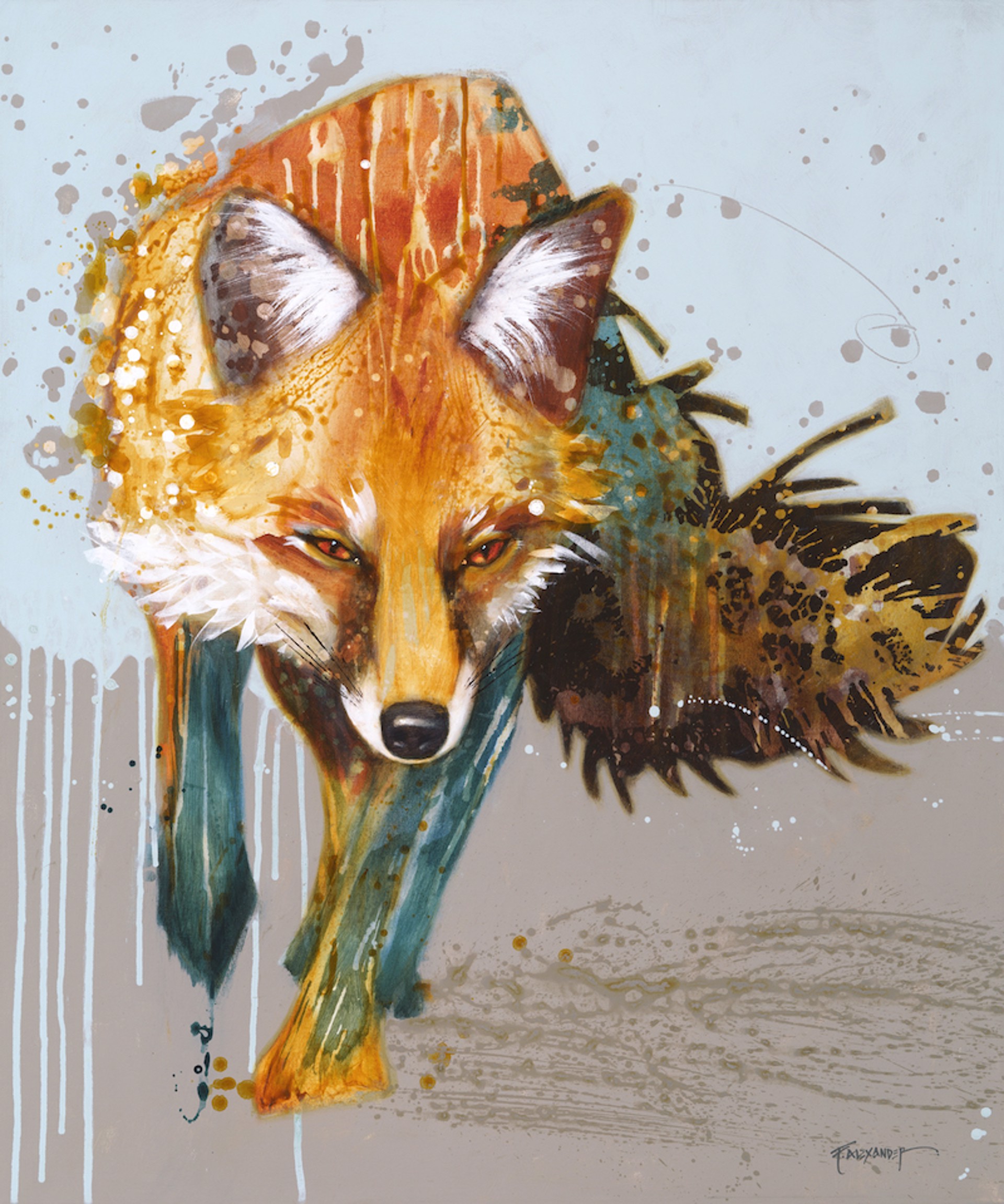 Fire Fox by Fran Alexander