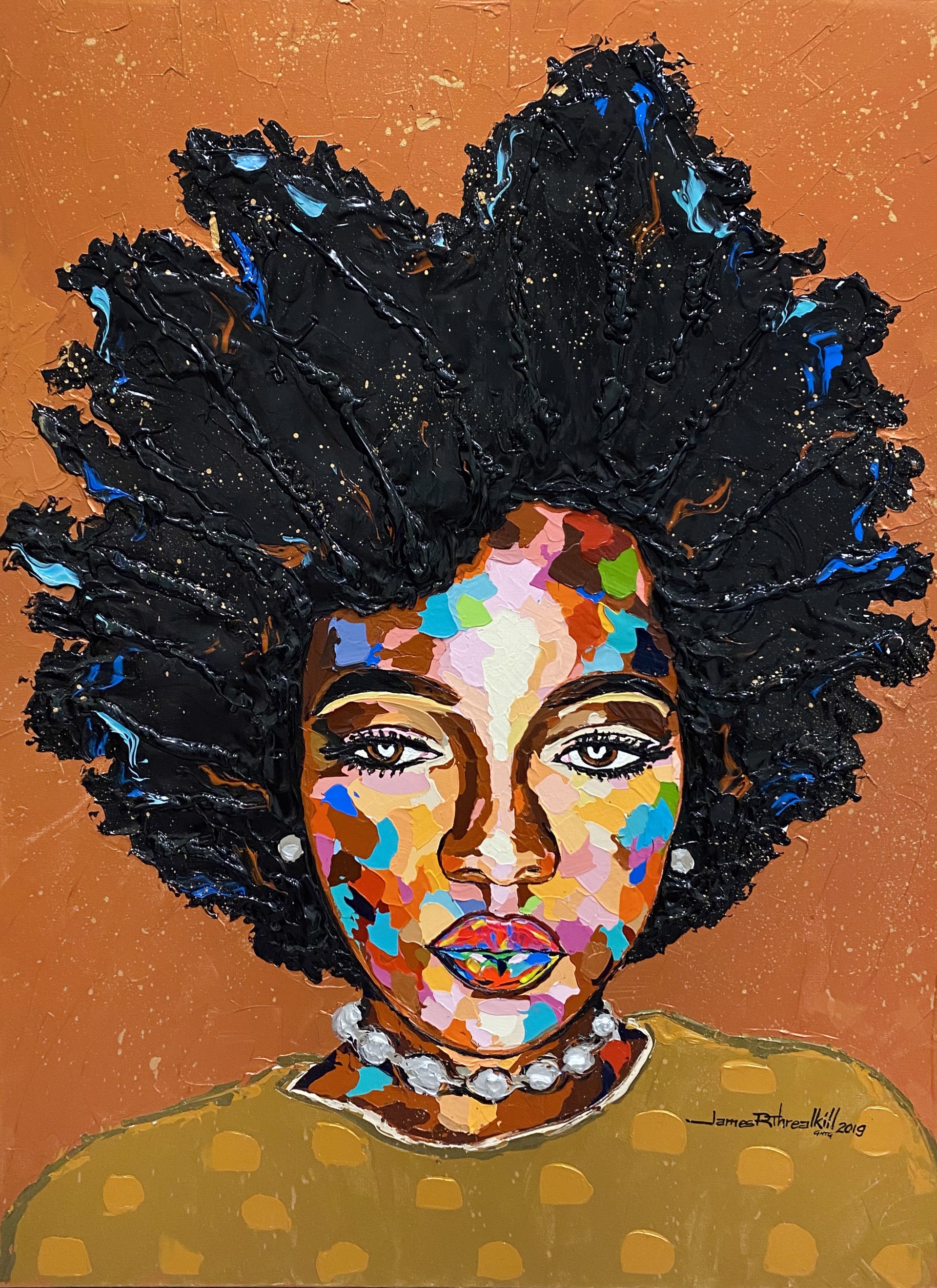 A Colorful Woman by James Threalkill