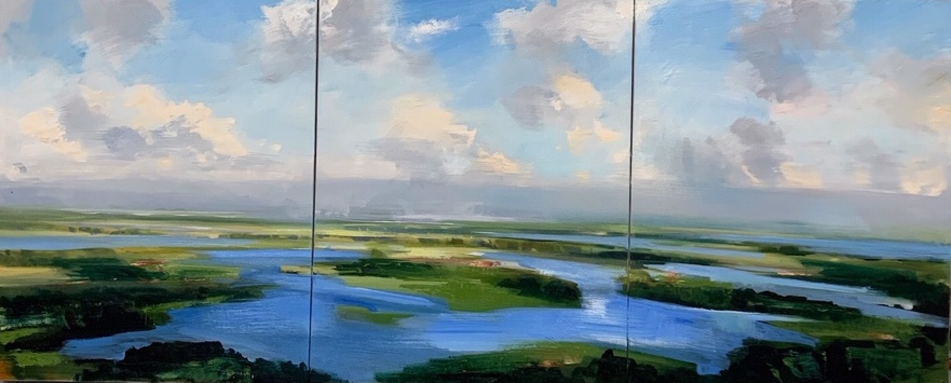 Estuary Triptych by Craig Mooney