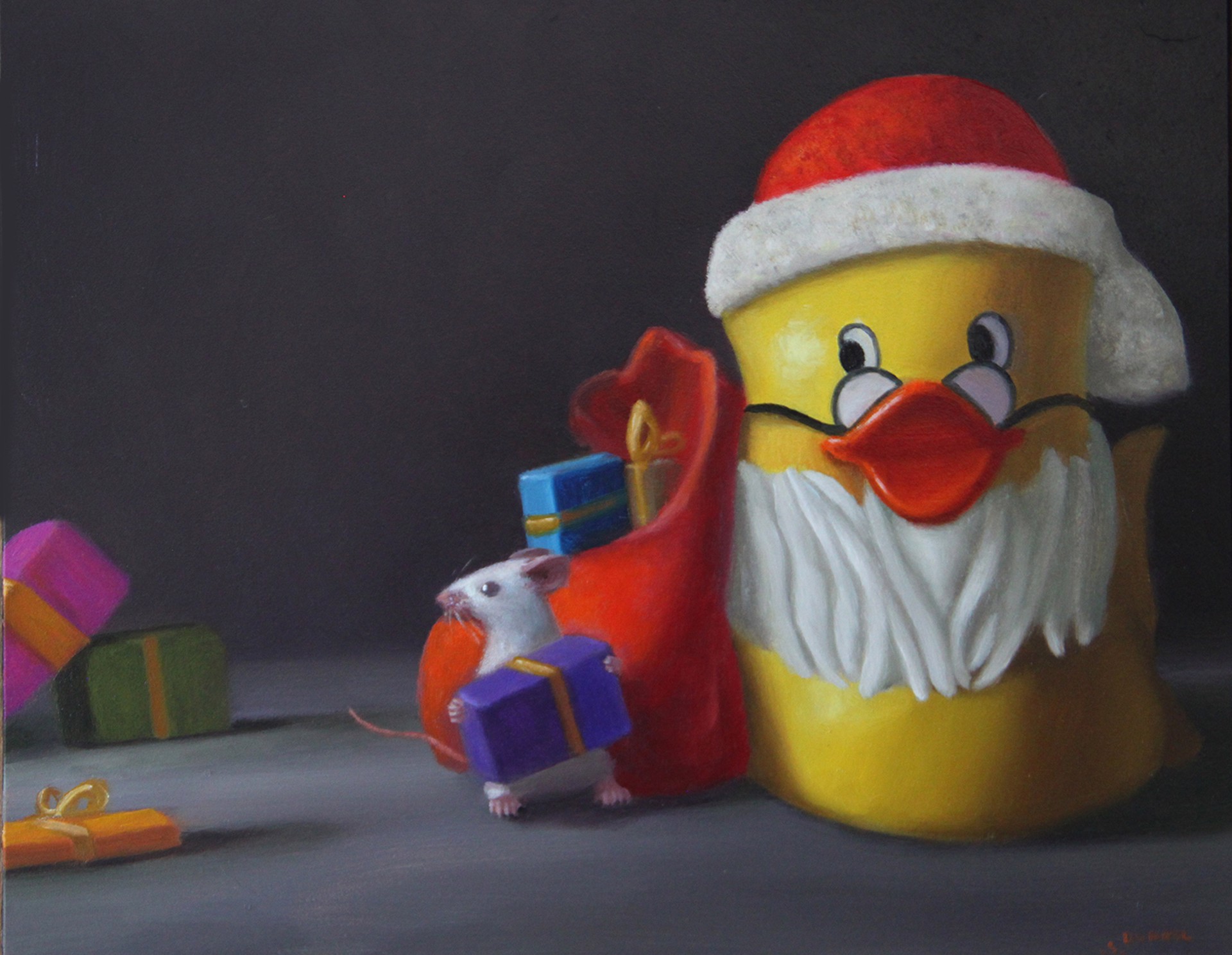 Santas Helper by Stuart Dunkel