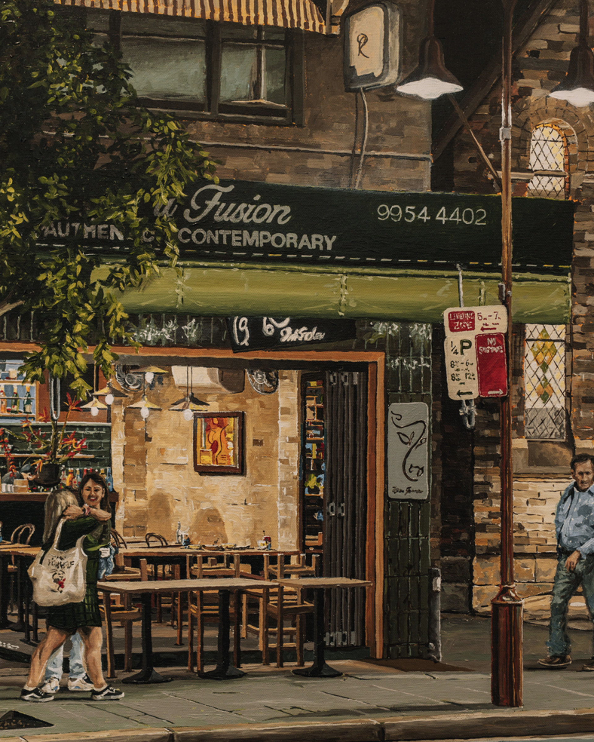 Evening Stroll kirribilli by Donald Keys
