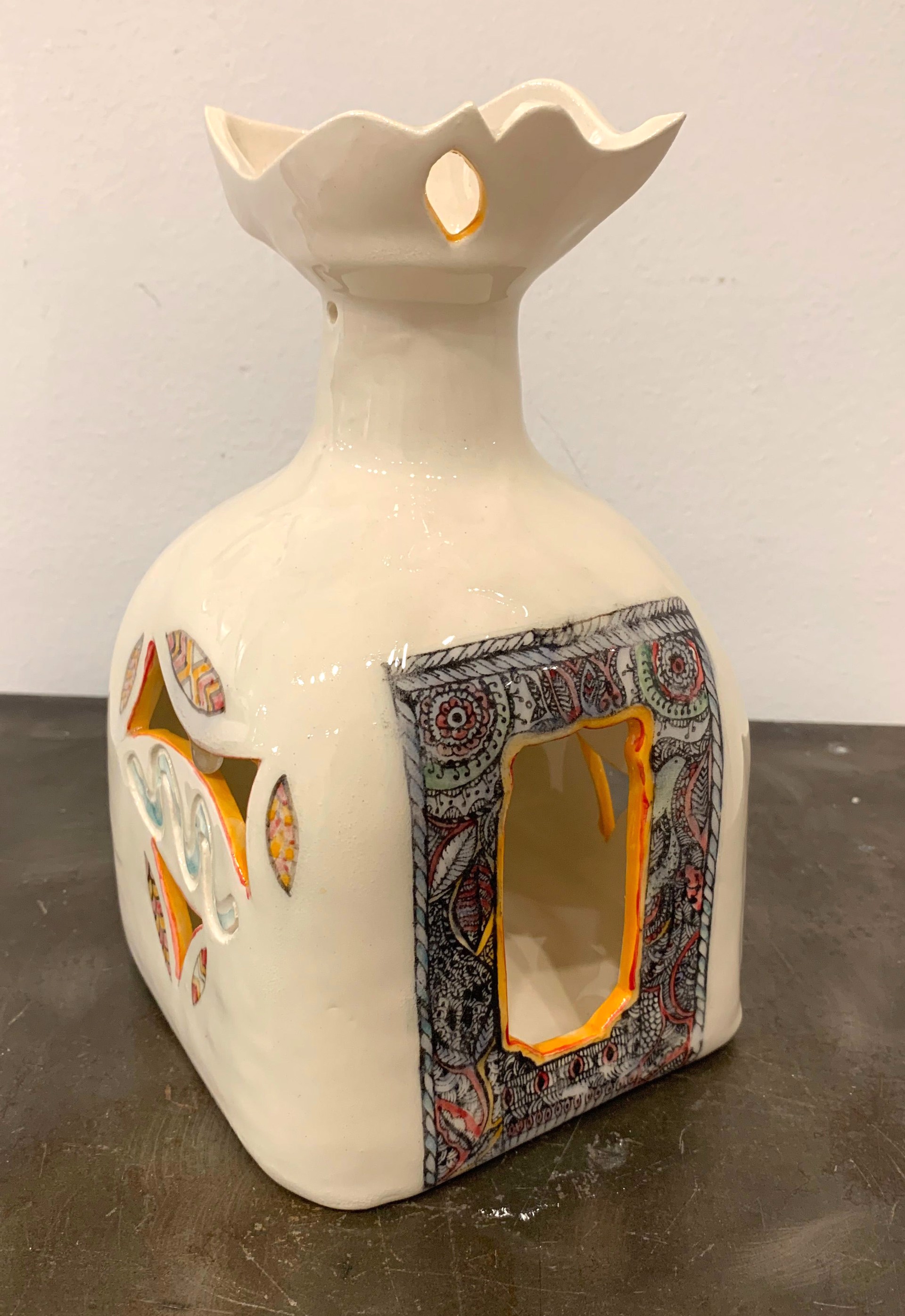 Bottle Lantern Large #1 by Ruchi Gupta