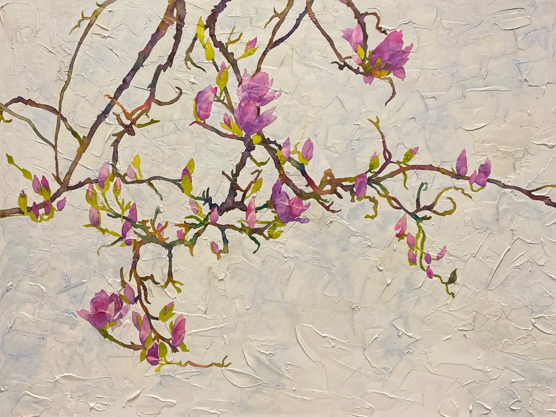 Japanese Magnolias by Bob Ichter