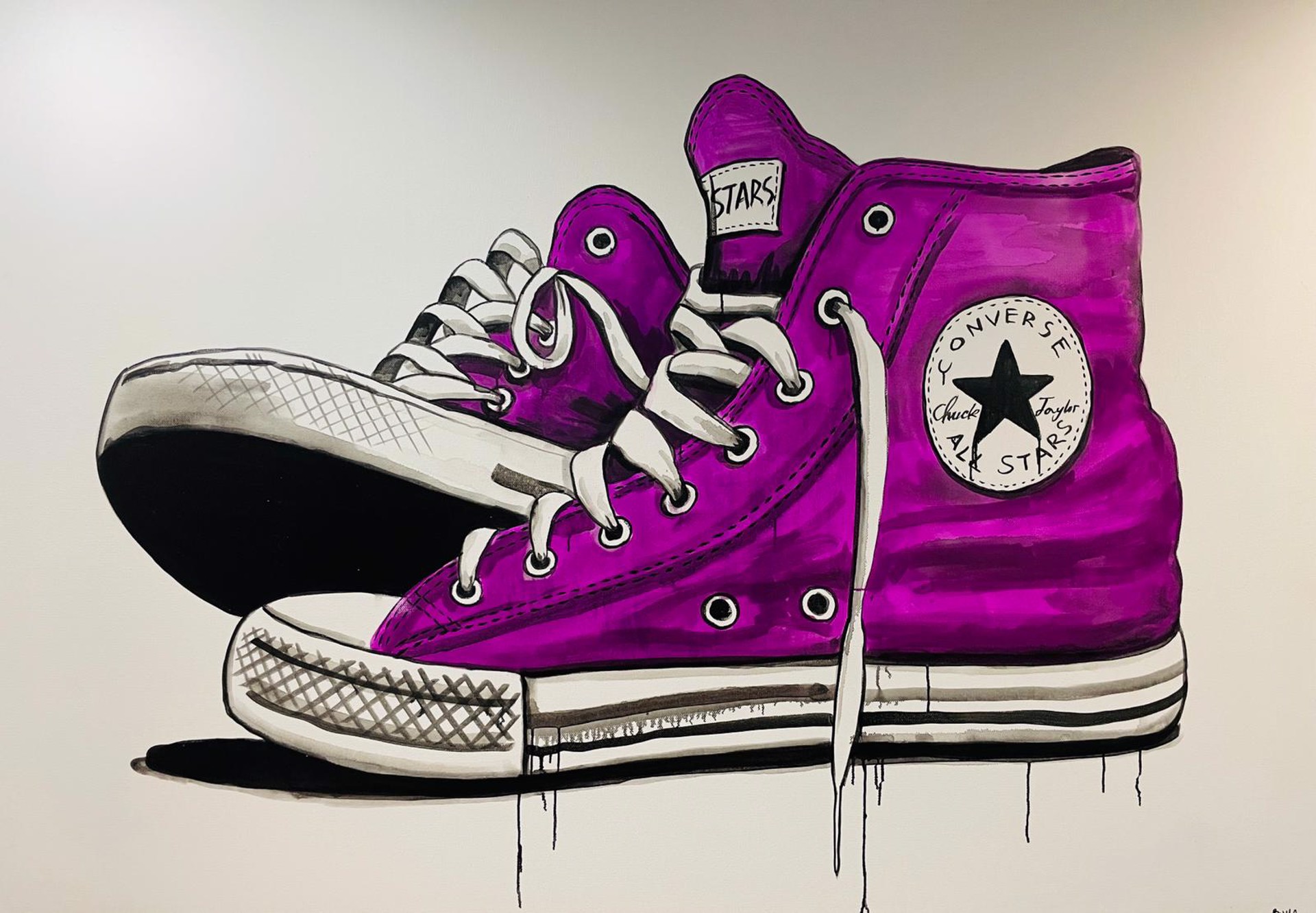 "Purple Converse" by BuMa Project